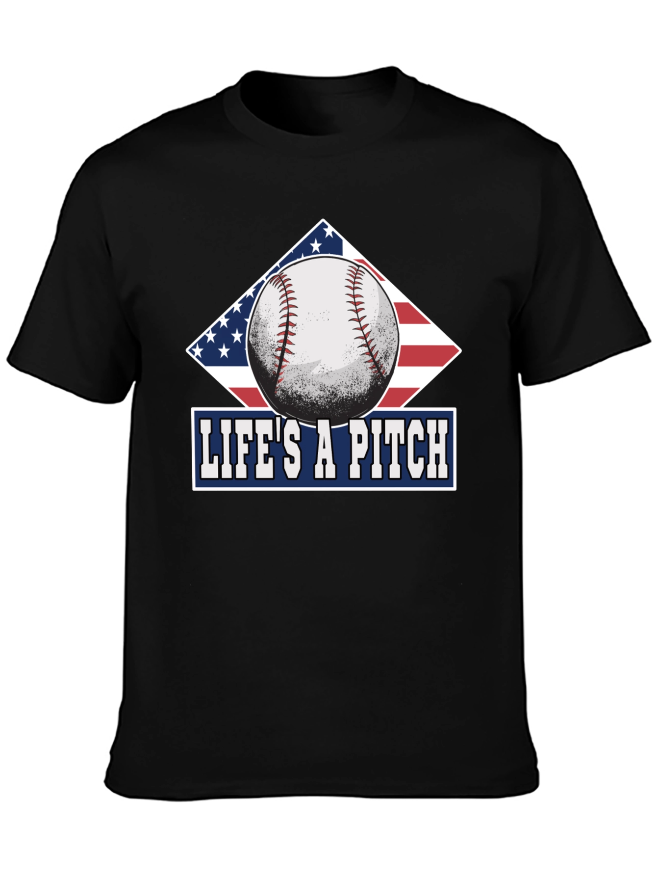 Camiseta La Vida es un Lanzamiento Baseball