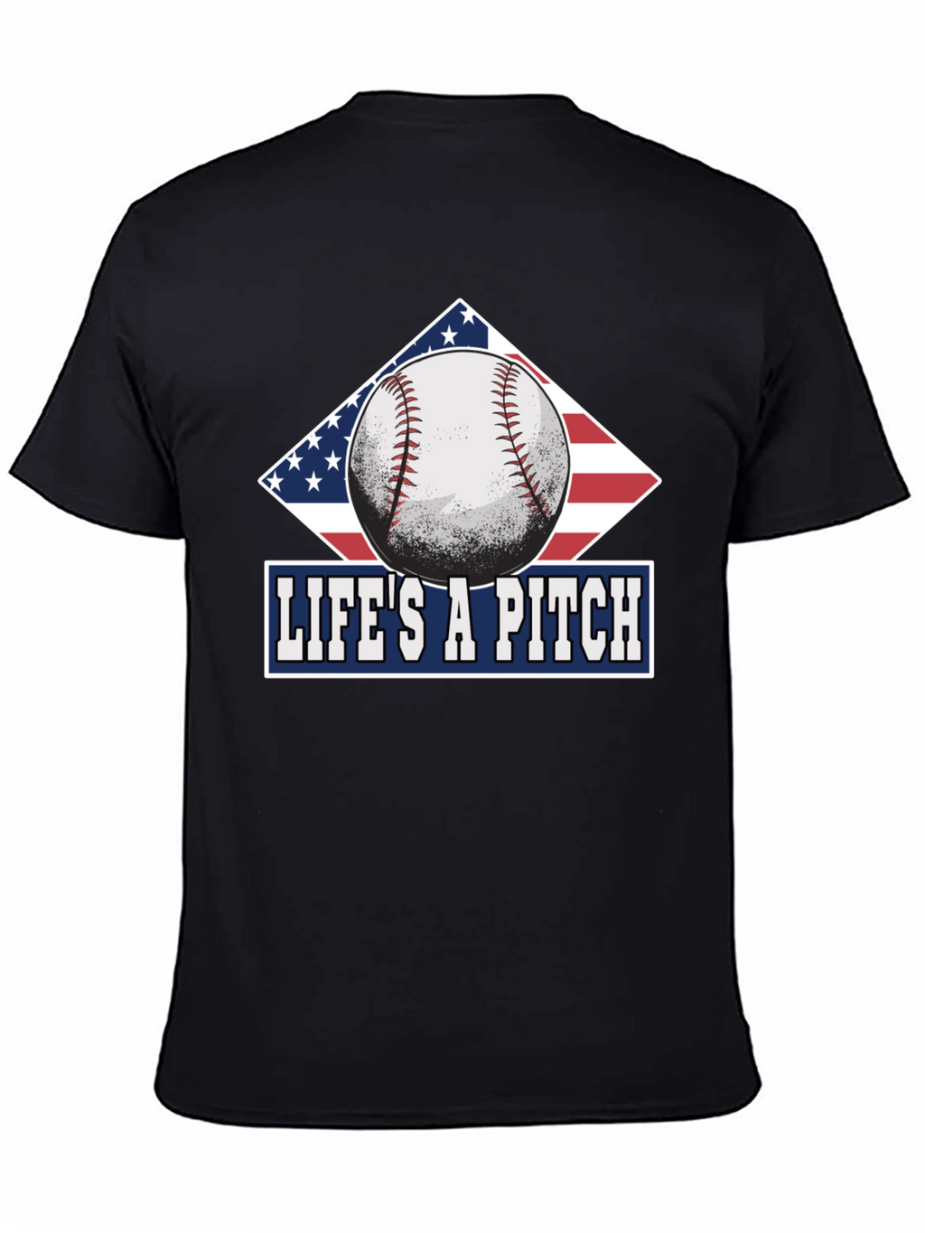 Camiseta La Vida es un Lanzamiento Baseball
