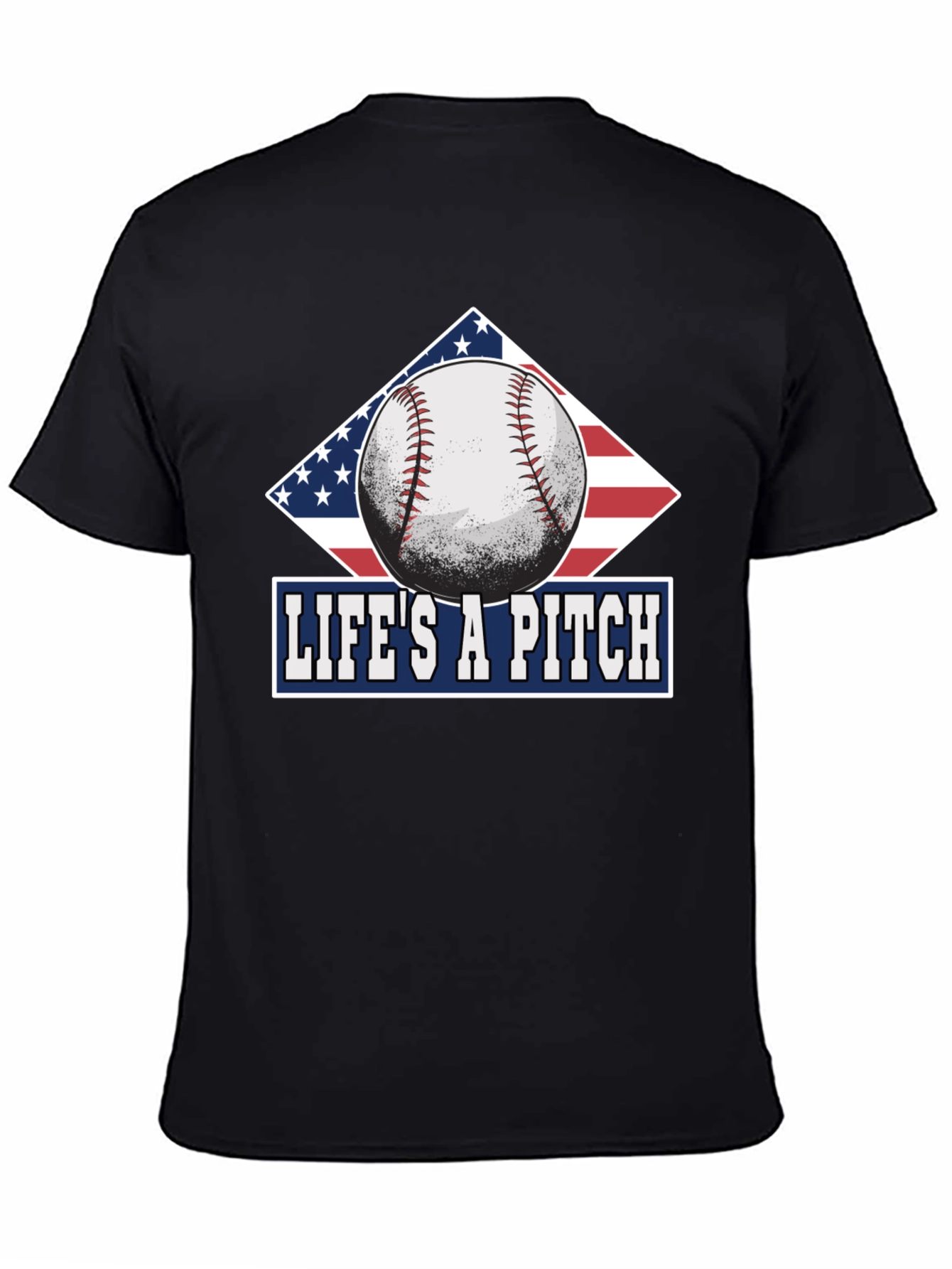 Camiseta La Vida es un Lanzamiento Baseball