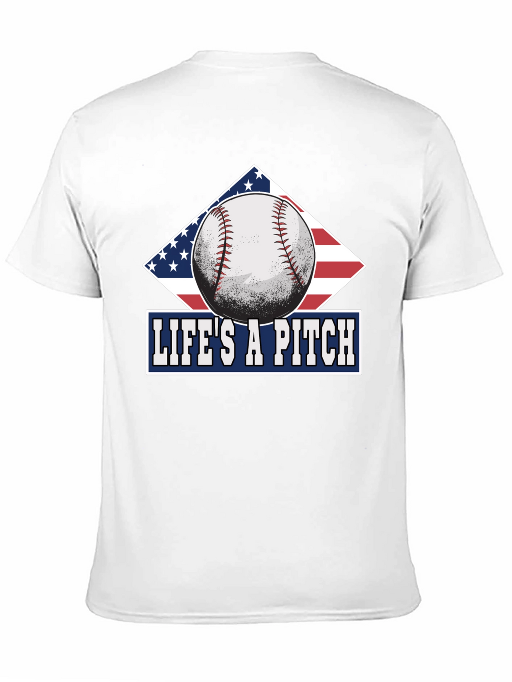 Camiseta La Vida es un Lanzamiento Baseball