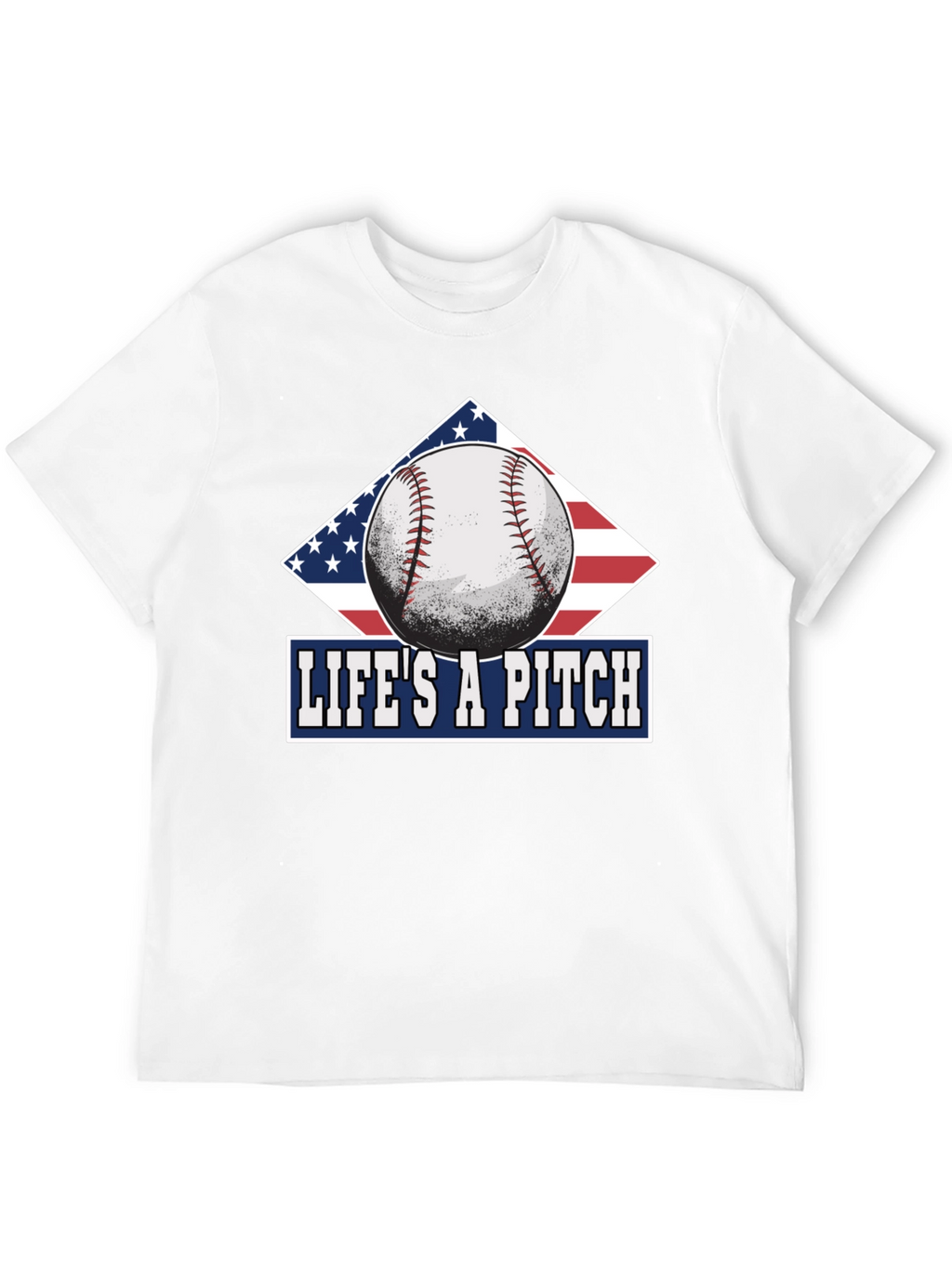 Camiseta La Vida es un Lanzamiento Baseball