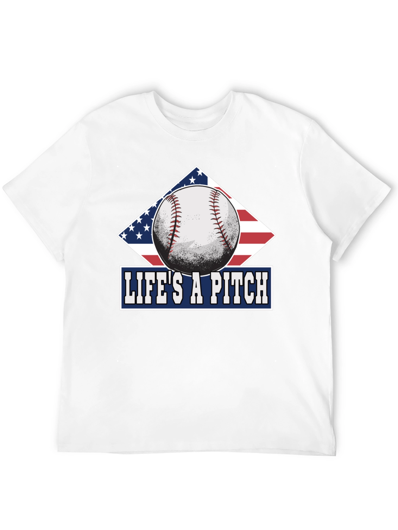 Camiseta La Vida es un Lanzamiento Baseball