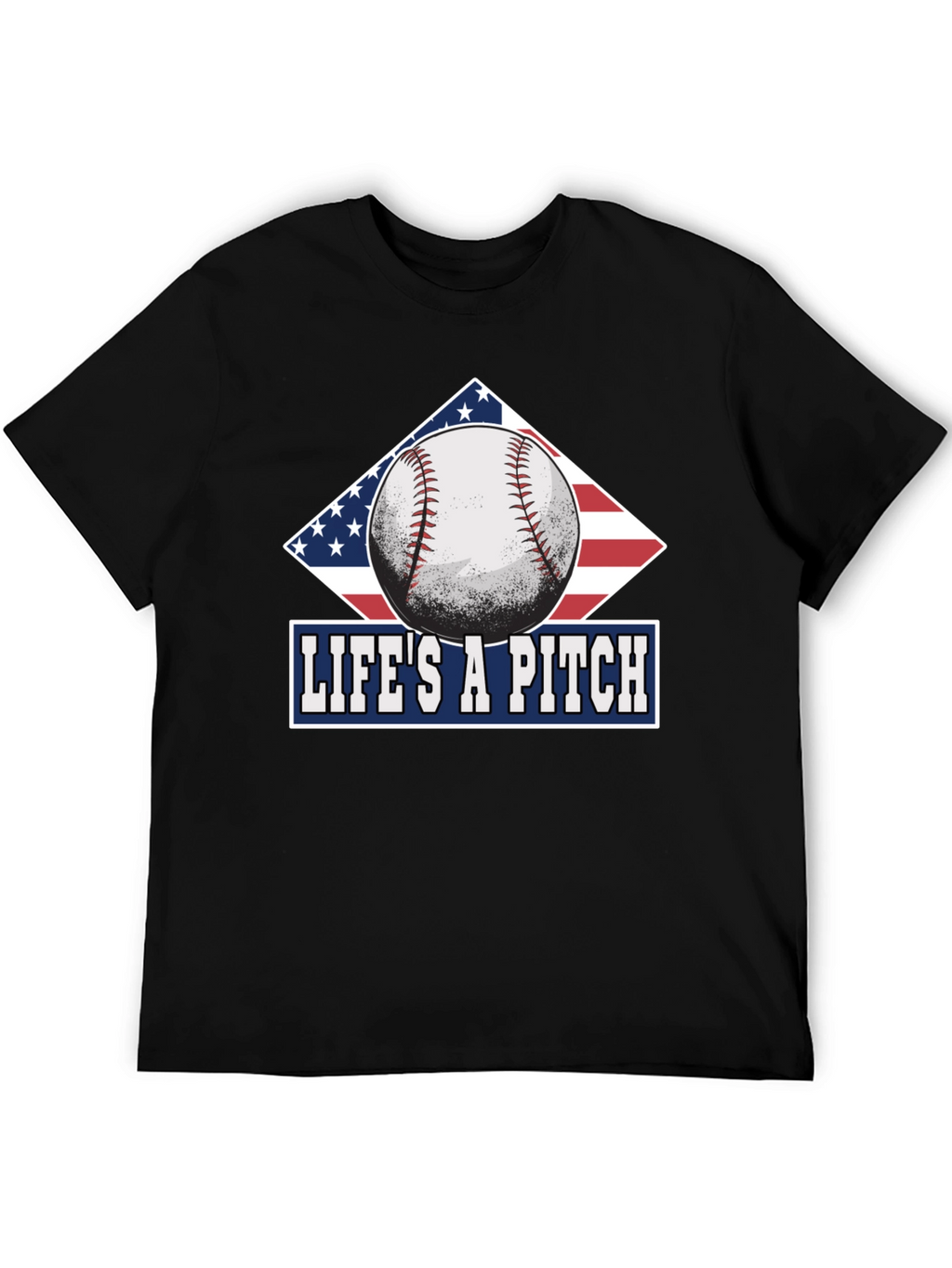 Camiseta La Vida es un Lanzamiento Baseball