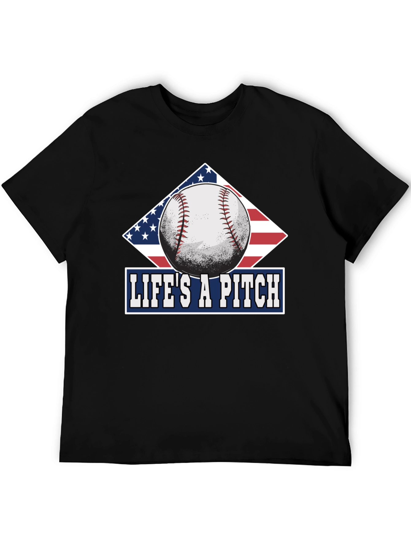 Camiseta La Vida es un Lanzamiento Baseball