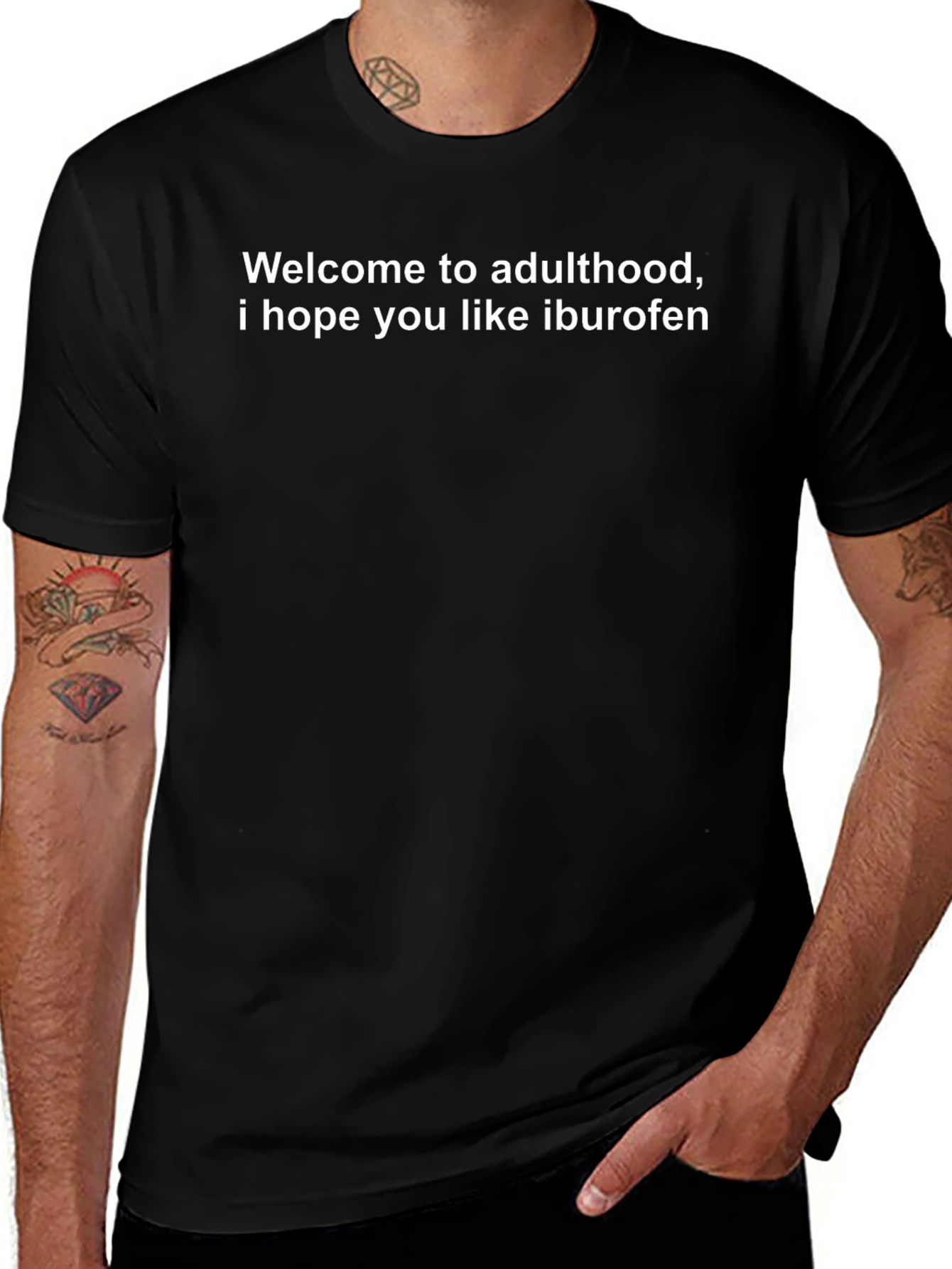 Camiseta Adulto: ¡Bienvenido Ibuprofeno!