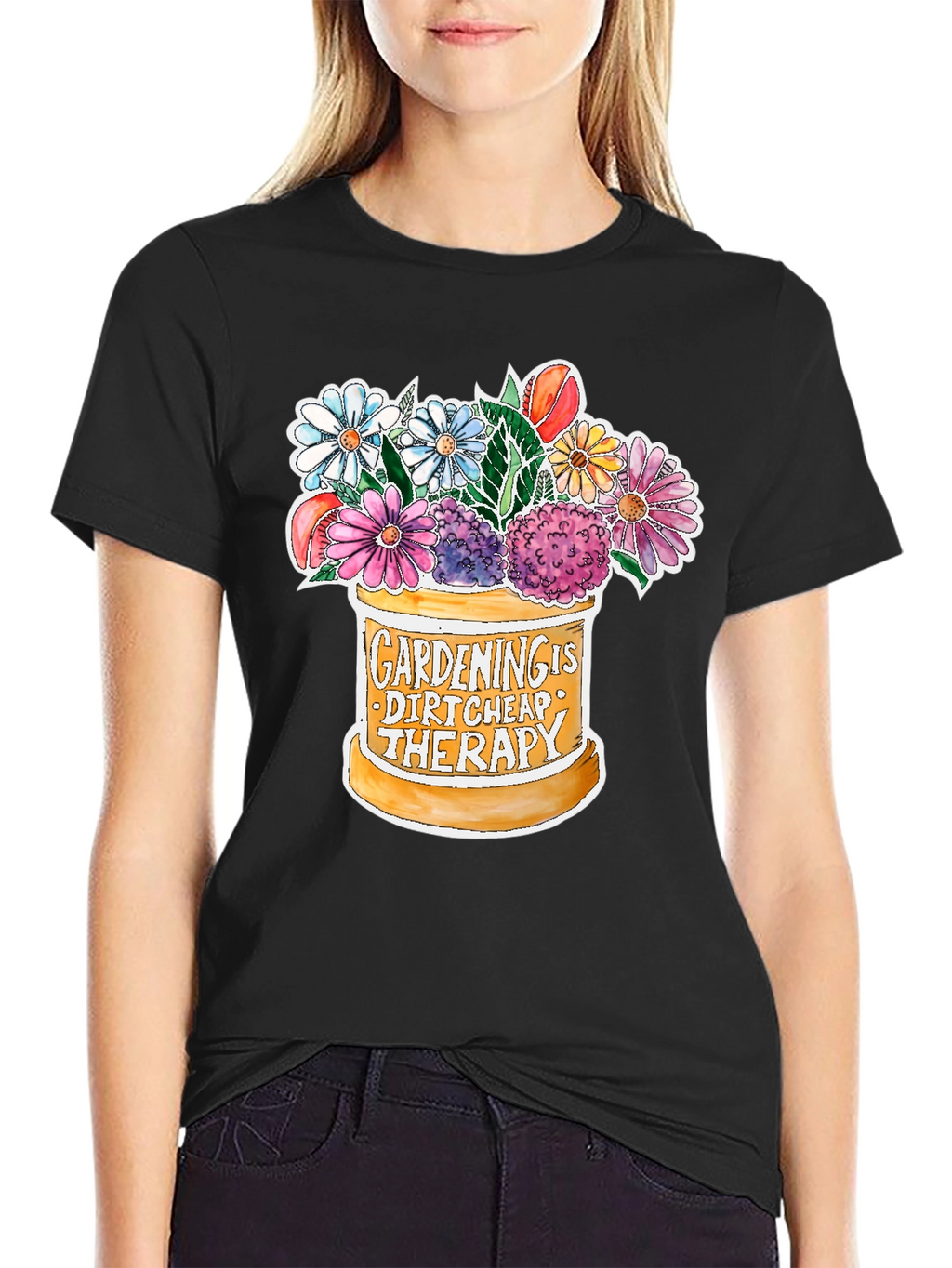 Camiseta Jardinería Terapia