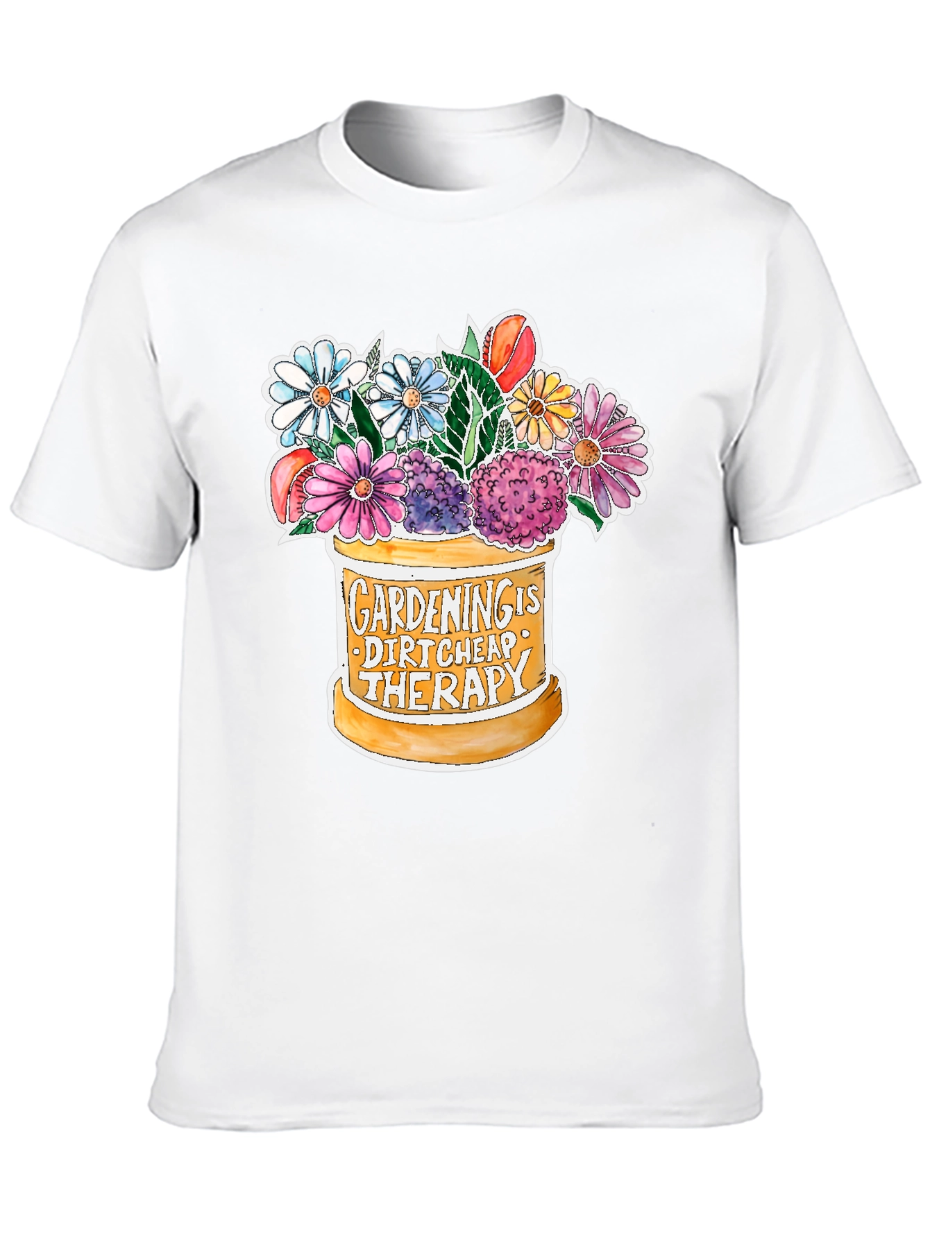 Camiseta Jardinería Terapia