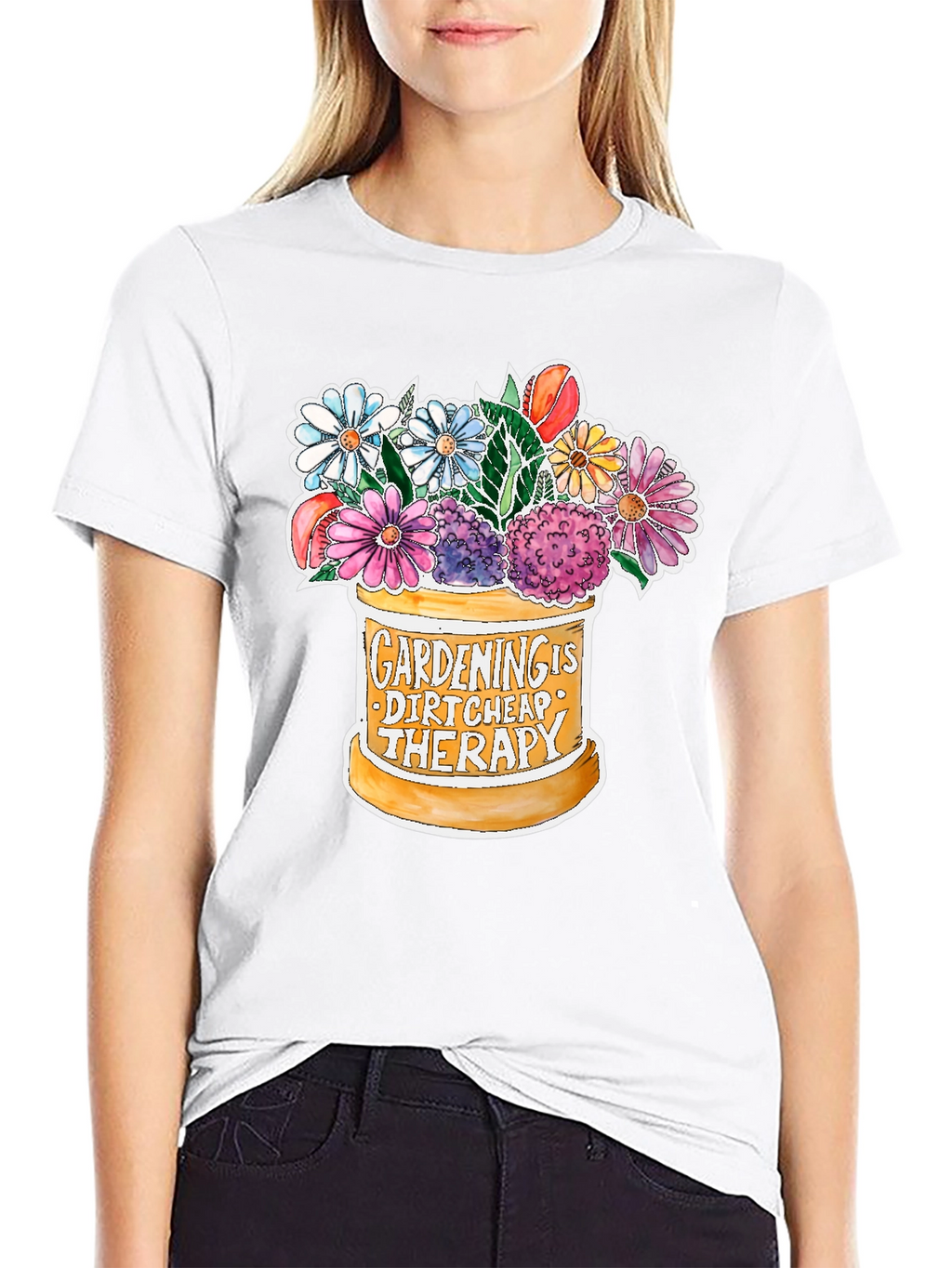 Camiseta Jardinería Terapia