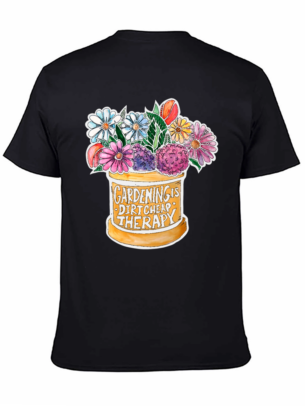 Camiseta Jardinería Terapia