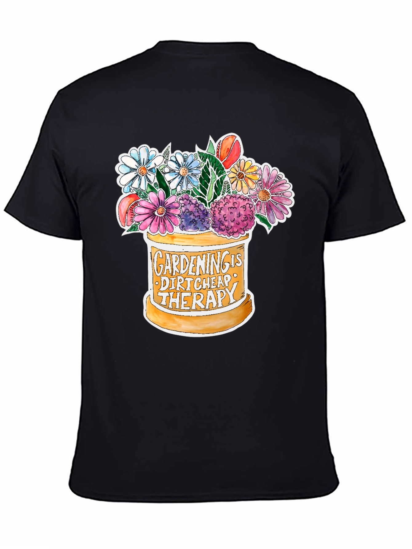 Camiseta Jardinería Terapia