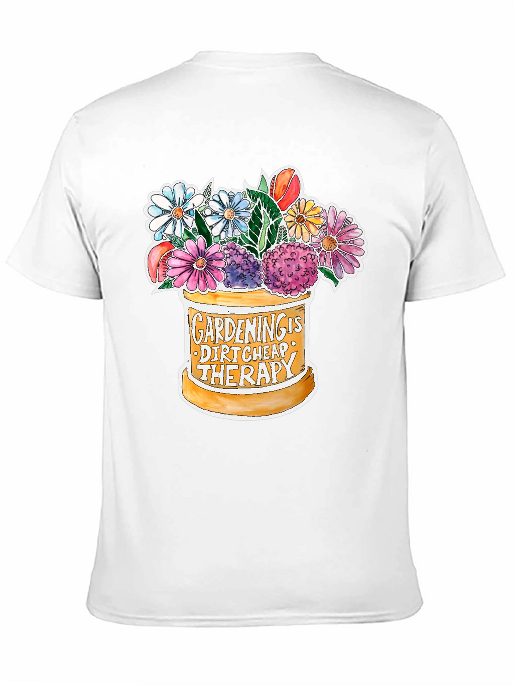 Camiseta Jardinería Terapia