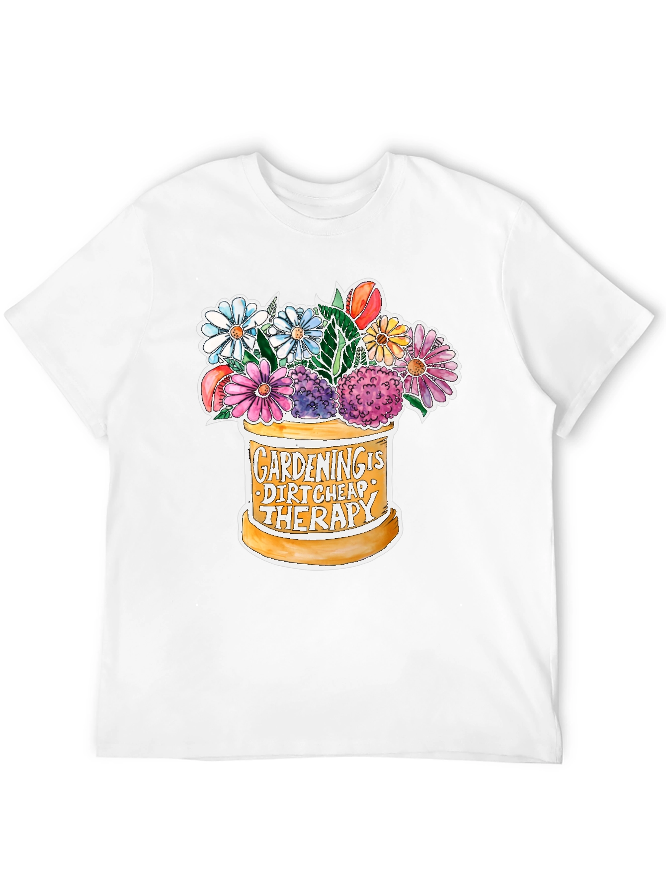 Camiseta Jardinería Terapia