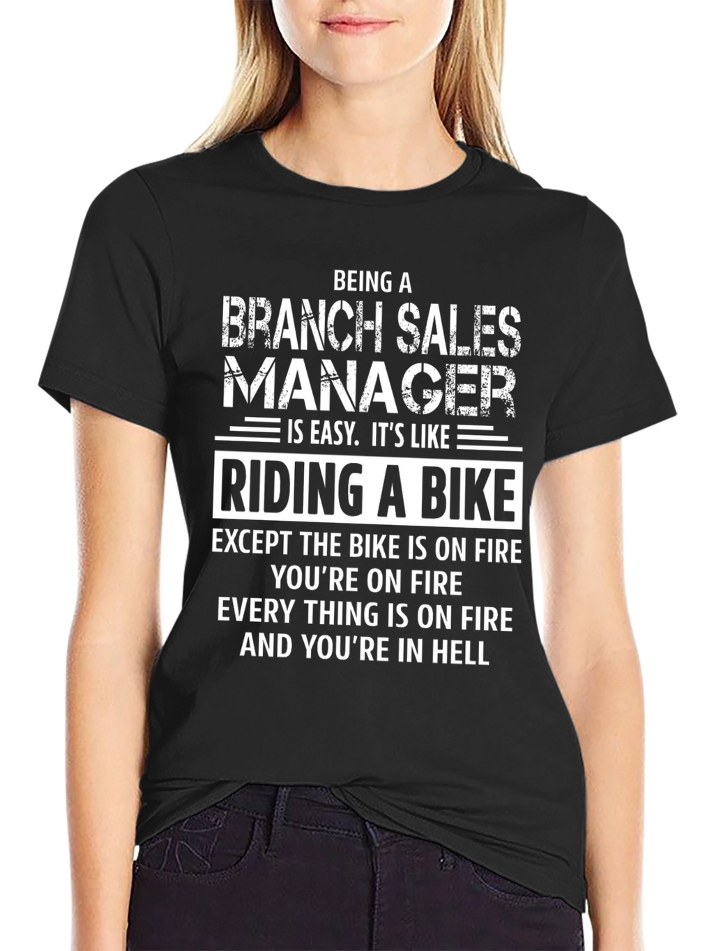 Camiseta Humorística Branch Sales Manager