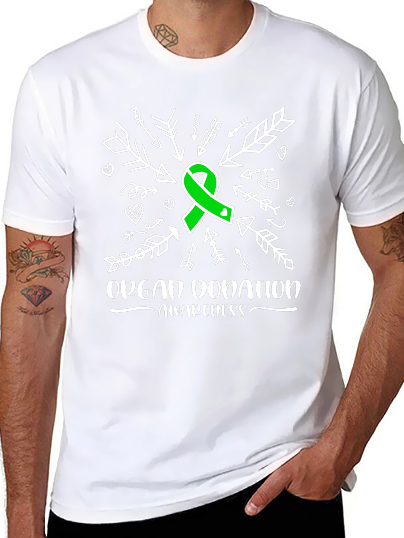 Camiseta Donación de Órganos Concientización