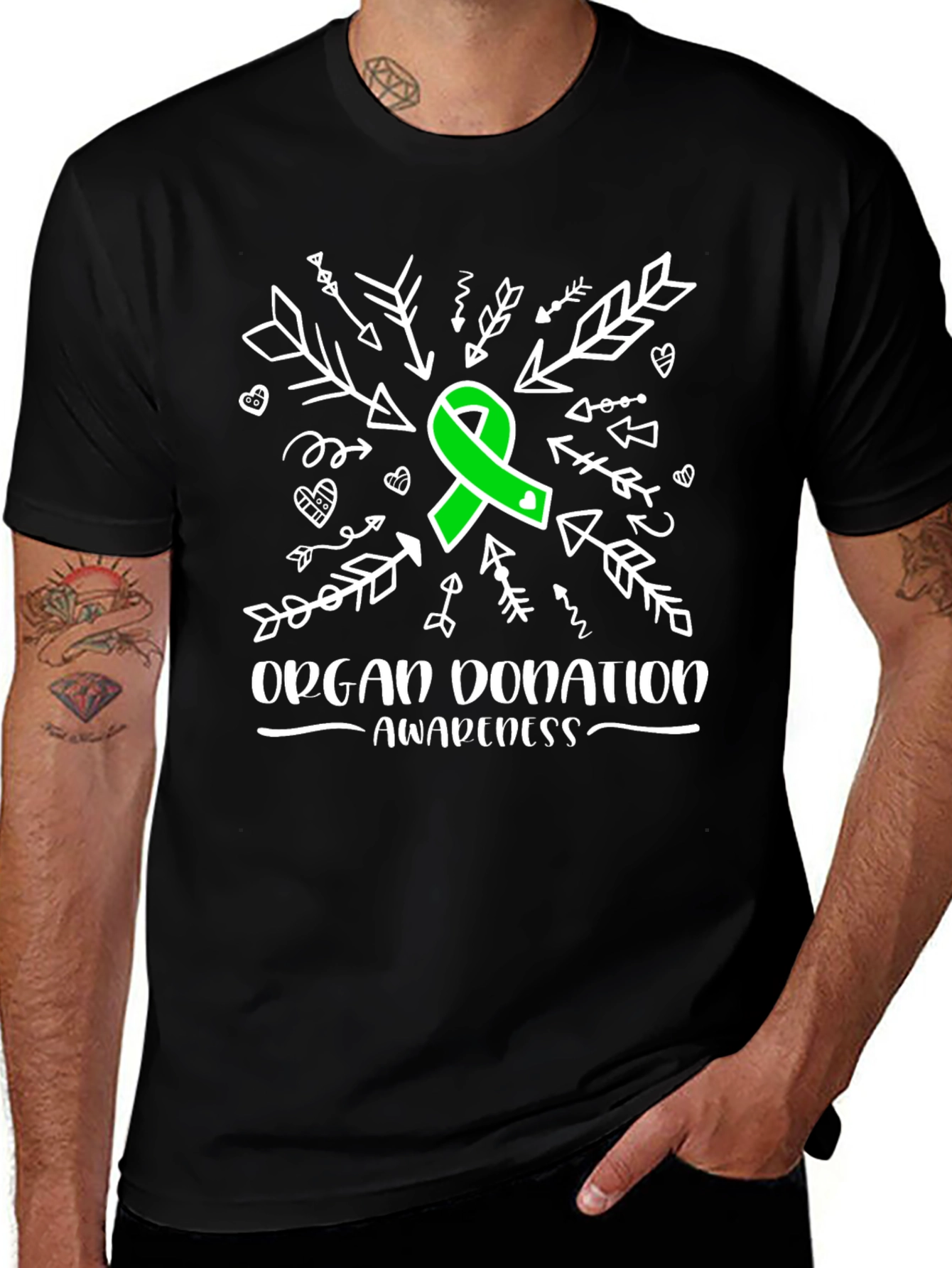 Camiseta Donación de Órganos Concientización
