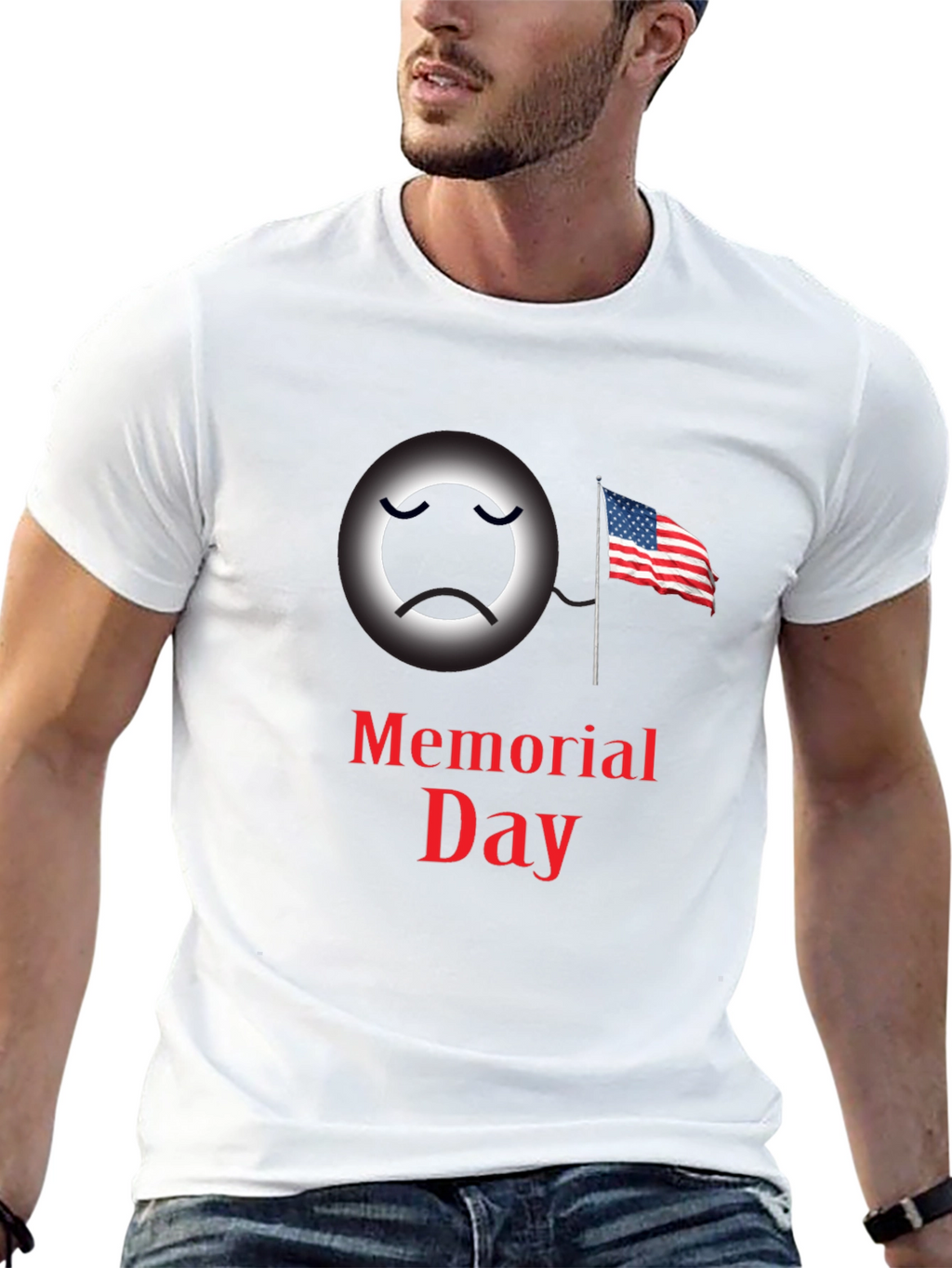 Camiseta Memorial Day - Diseño Patriótico