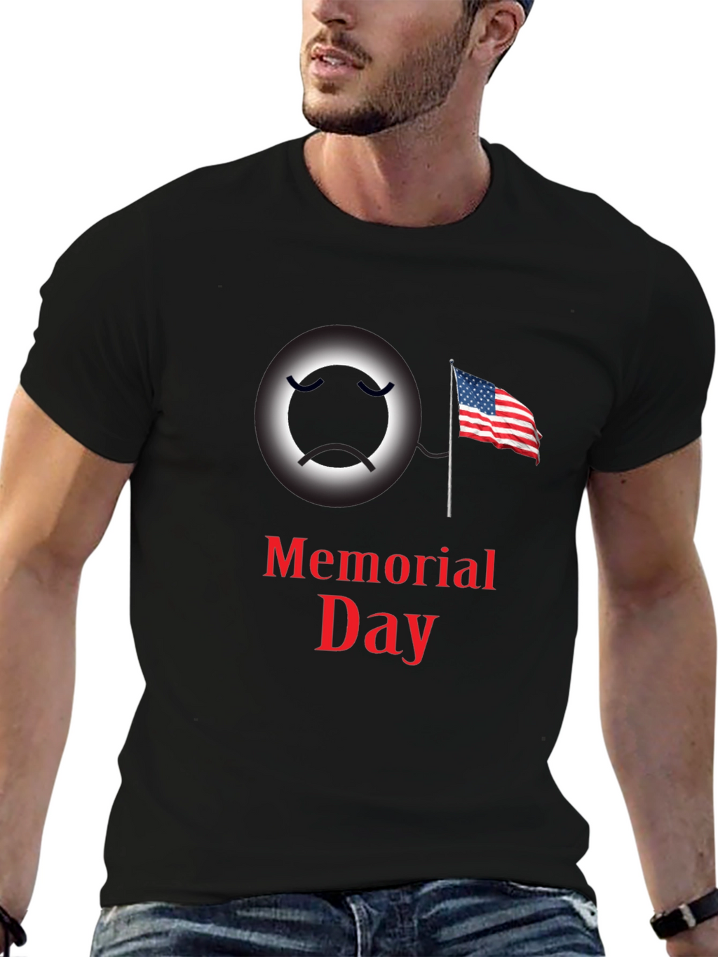 Camiseta Memorial Day - Diseño Patriótico