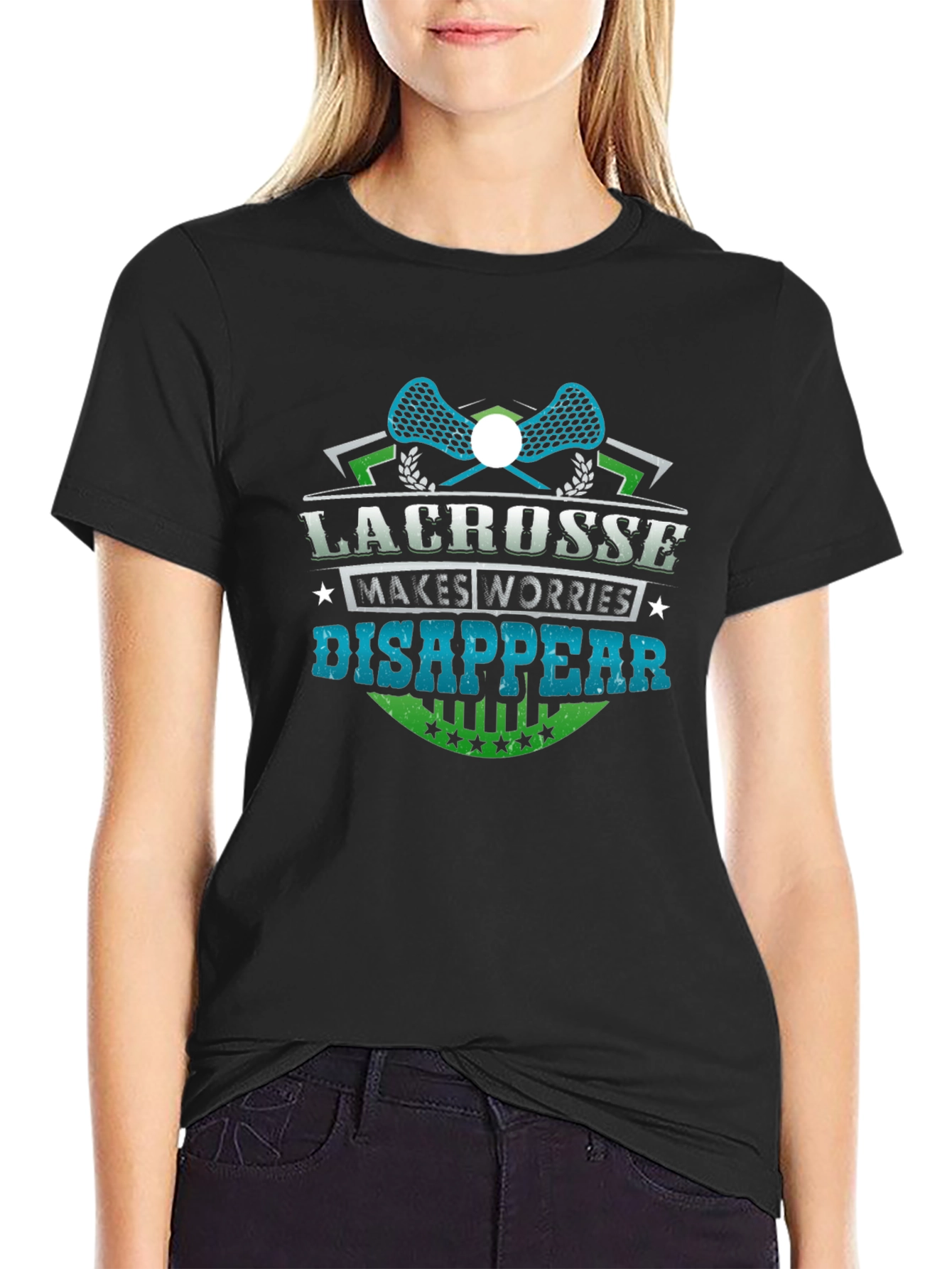 Camiseta Lacrosse - Desaparece el Estrés