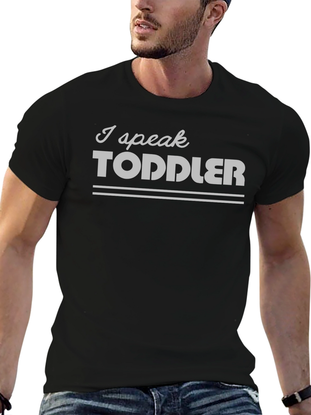Camiseta Hombre - I Speak Toddler