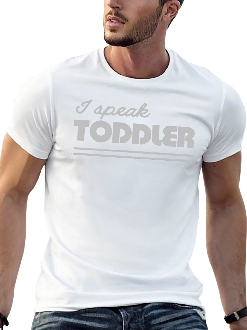 Camiseta Hombre - I Speak Toddler