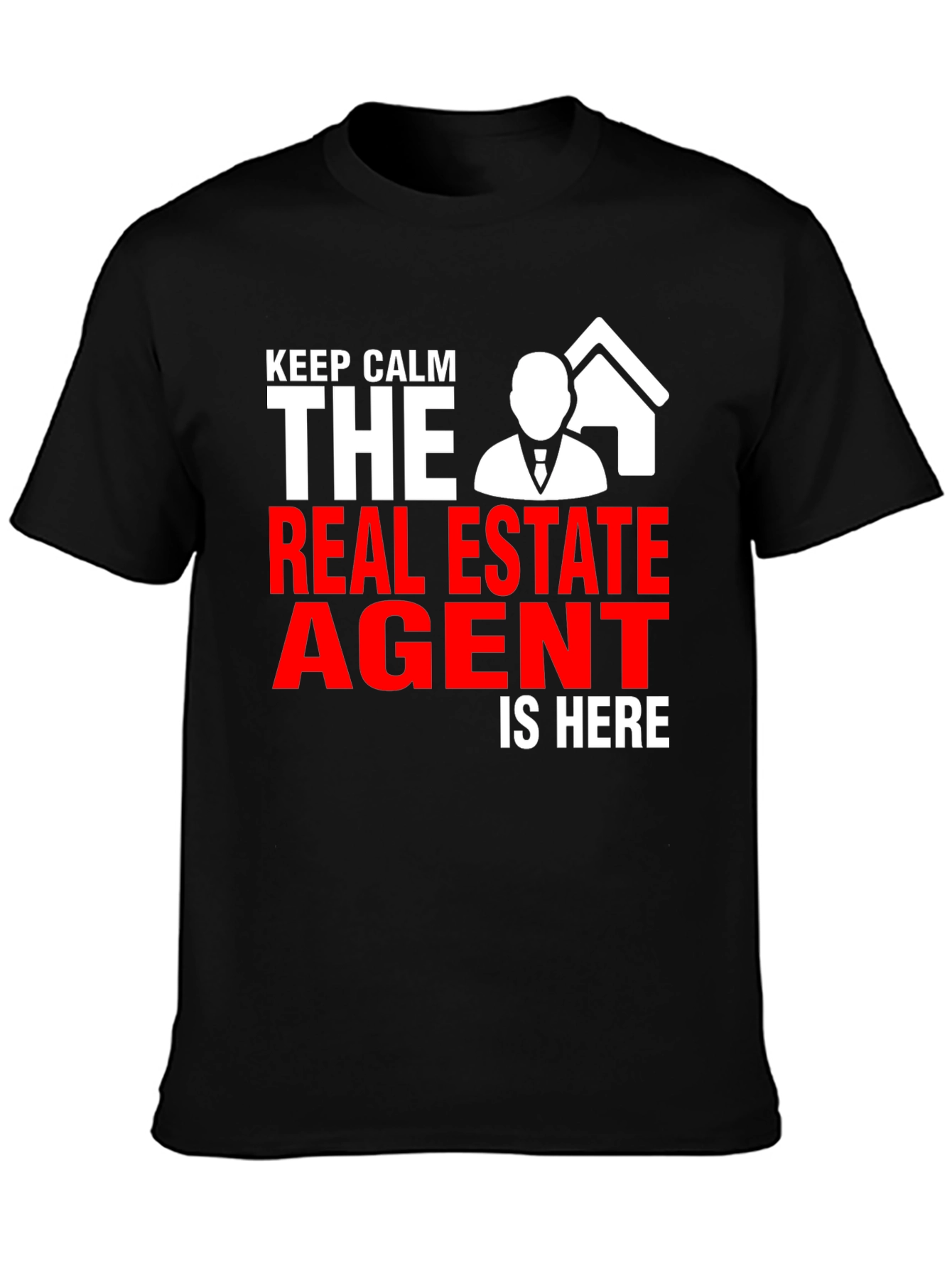 Camiseta Agente Inmobiliario: Keep Calm!