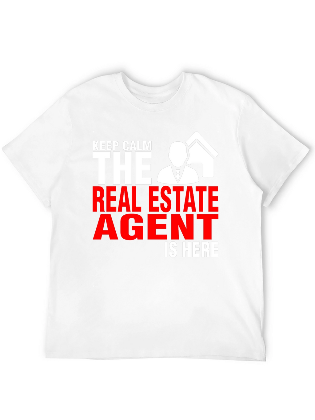 Camiseta Agente Inmobiliario: Keep Calm!