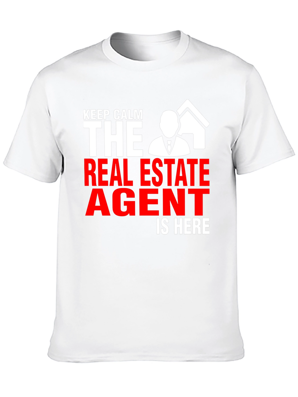 Camiseta Agente Inmobiliario: Keep Calm!