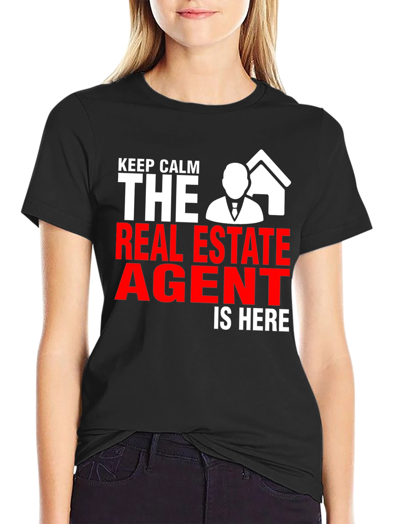 Camiseta Agente Inmobiliario: Keep Calm!