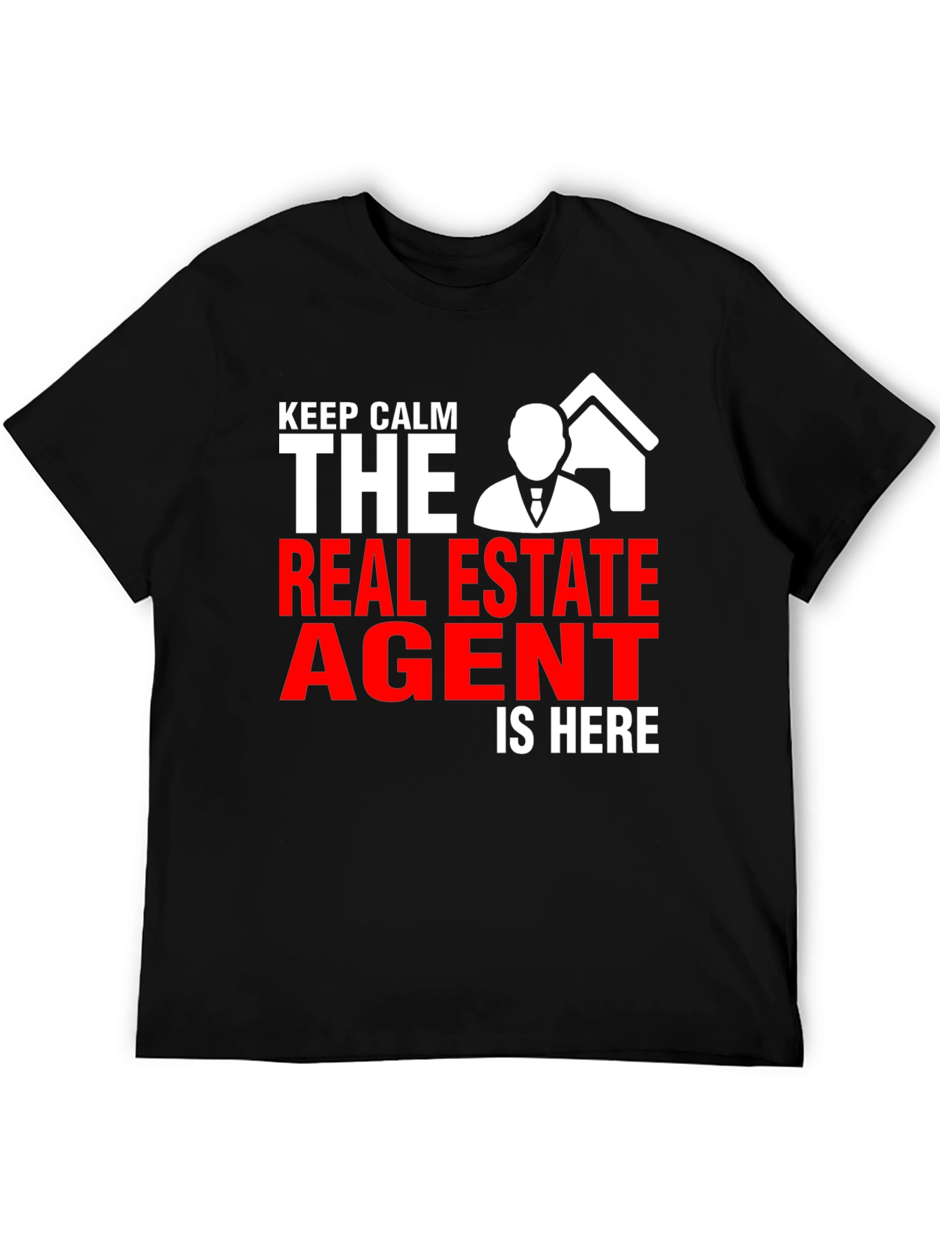 Camiseta Agente Inmobiliario: Keep Calm!
