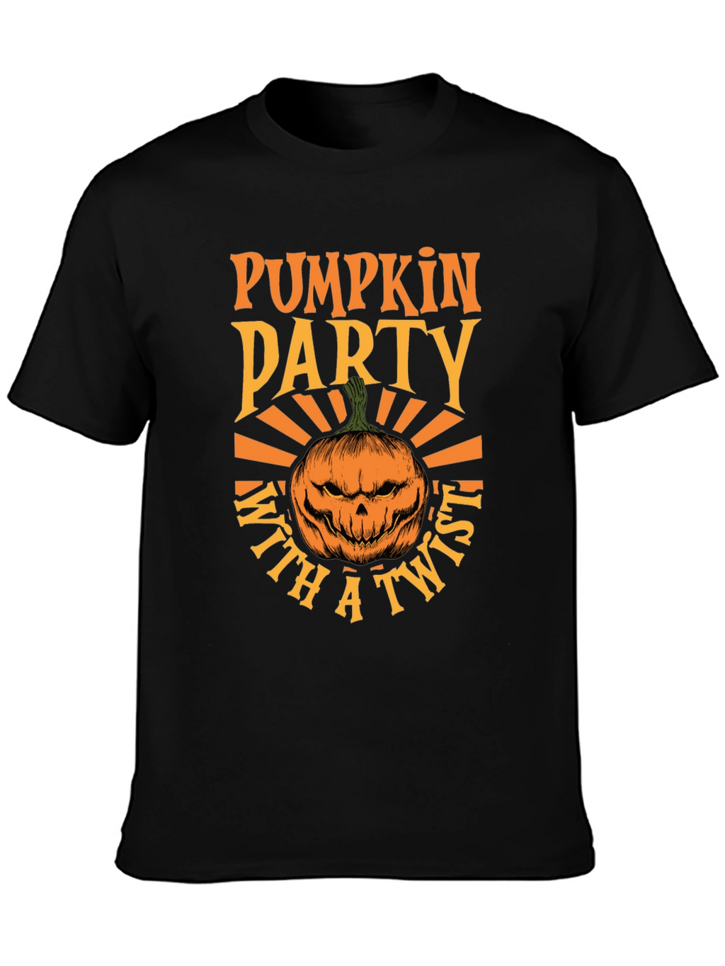 Camiseta Fiesta de Calabazas con Estilo Halloween