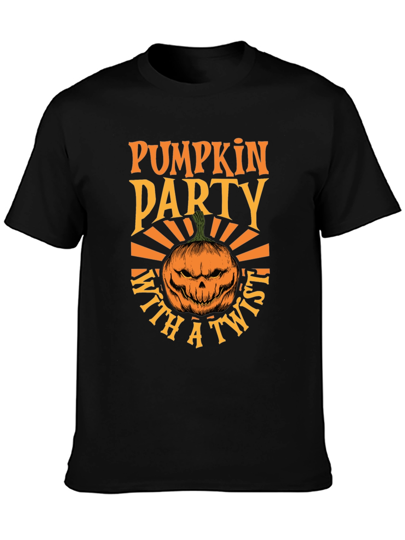 Camiseta Fiesta de Calabazas con Estilo Halloween
