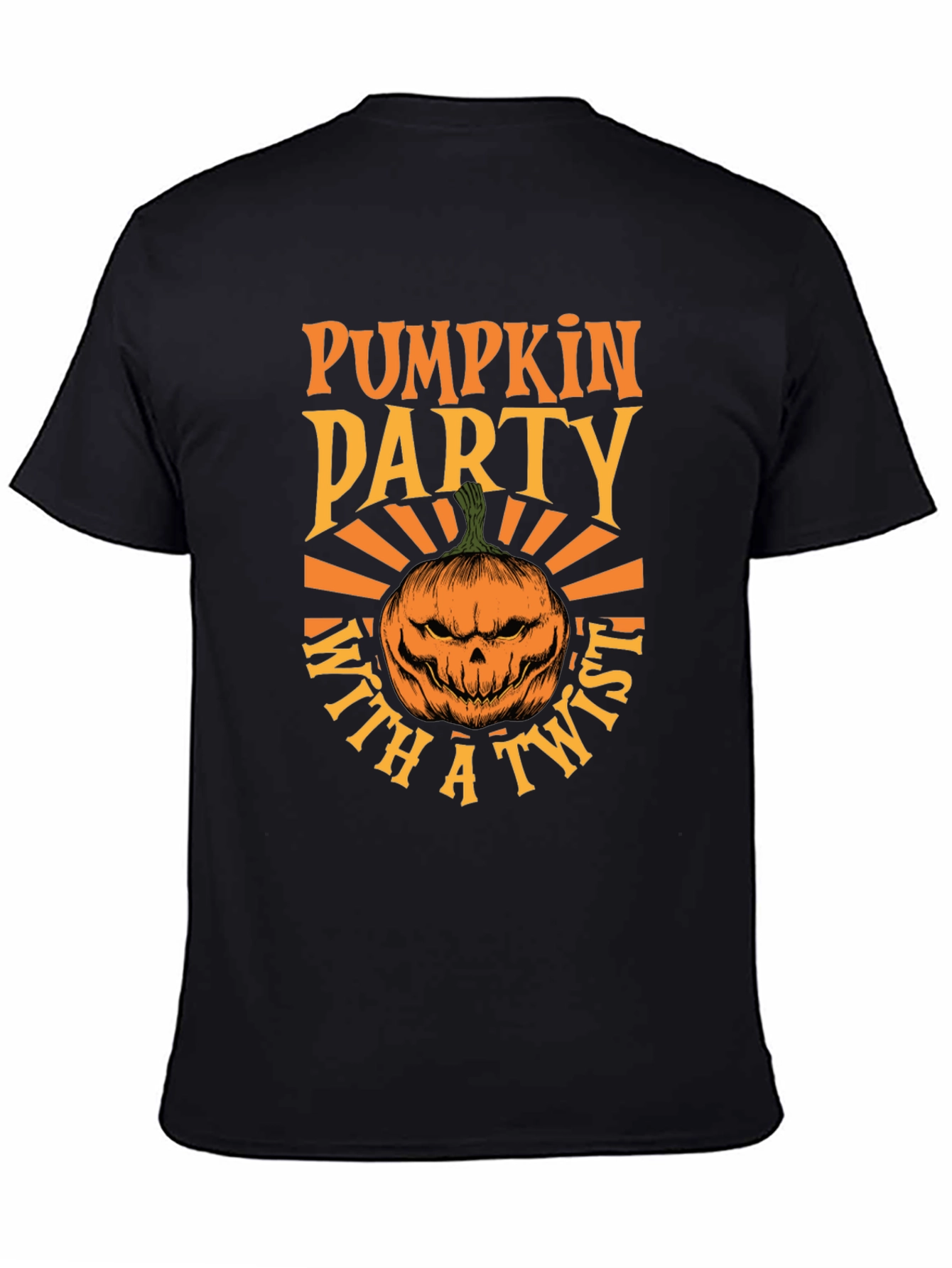 Camiseta Fiesta de Calabazas con Estilo Halloween