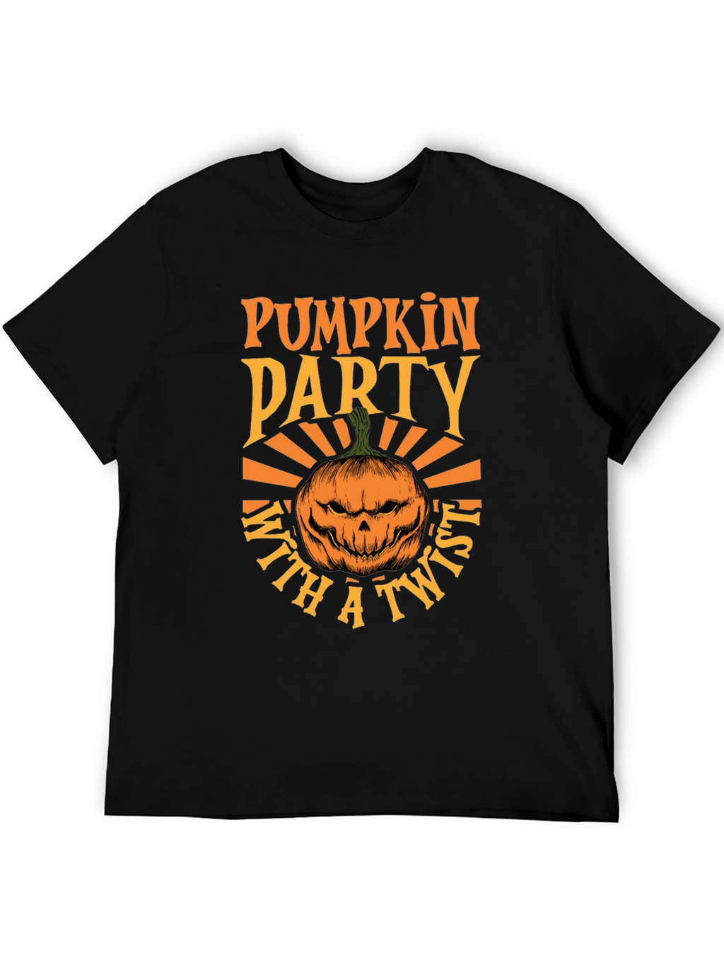 Camiseta Fiesta de Calabazas con Estilo Halloween