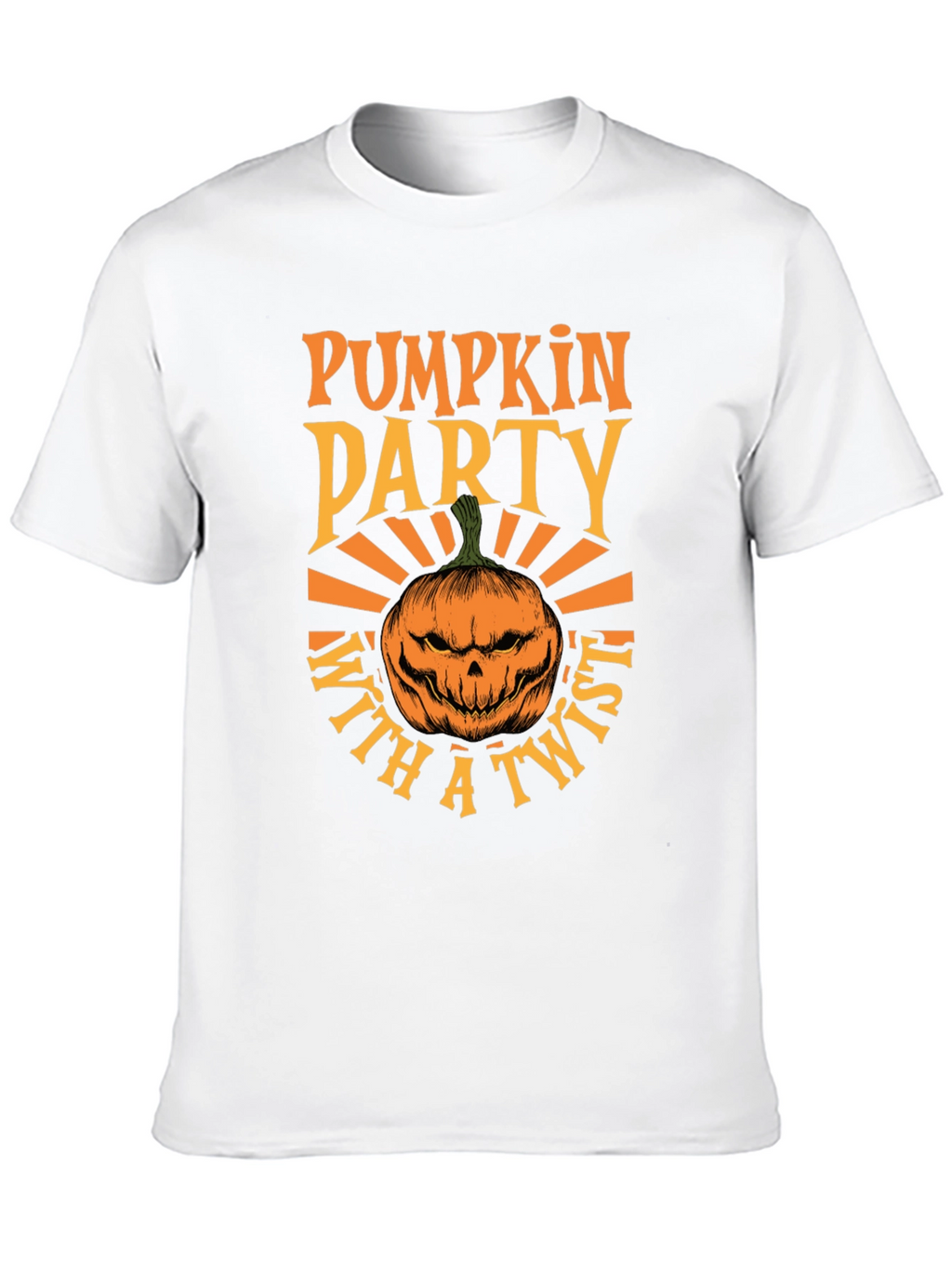 Camiseta Fiesta de Calabazas con Estilo Halloween