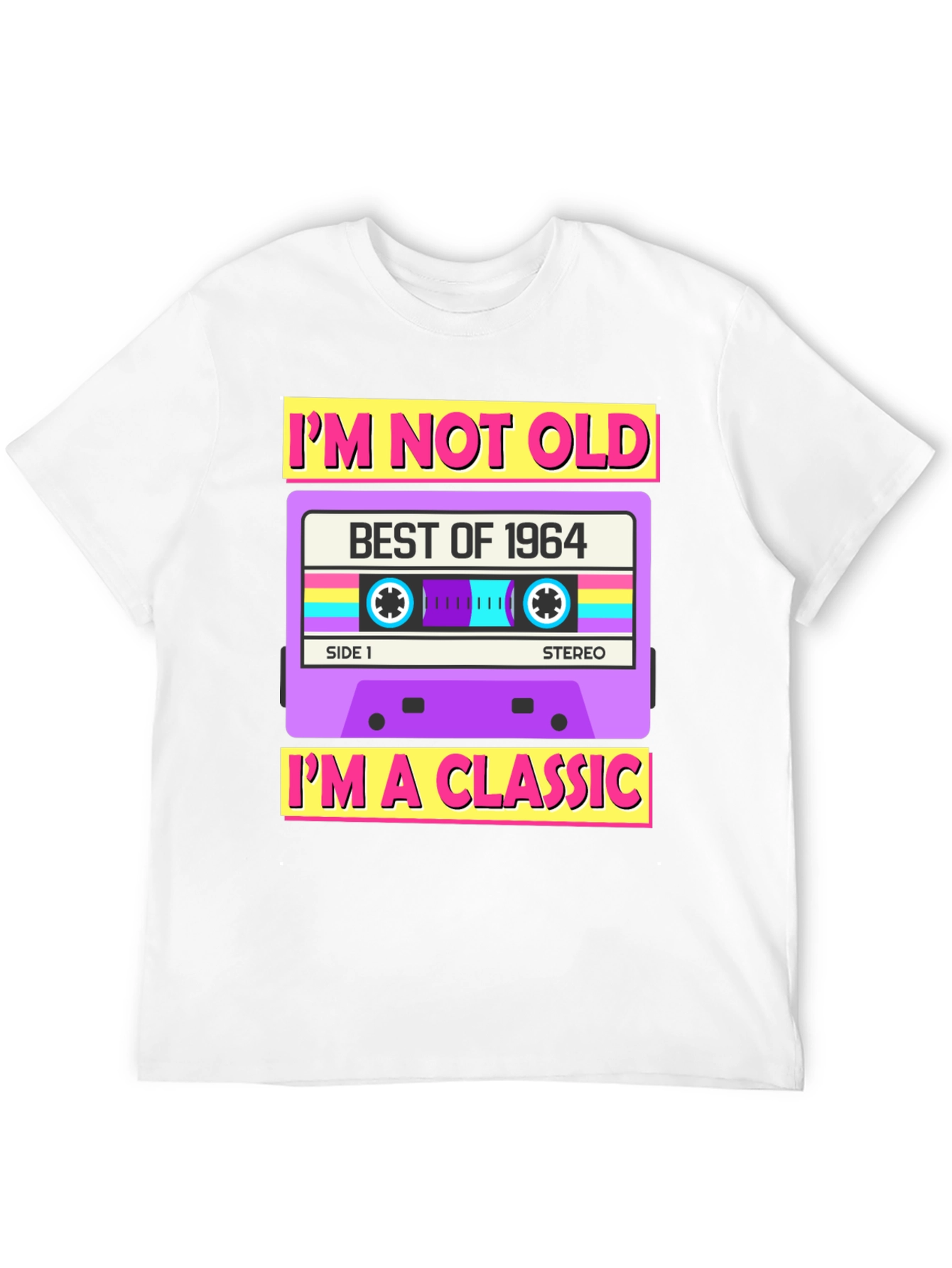 Camiseta Clásica No Soy Viejo - Edición 1964