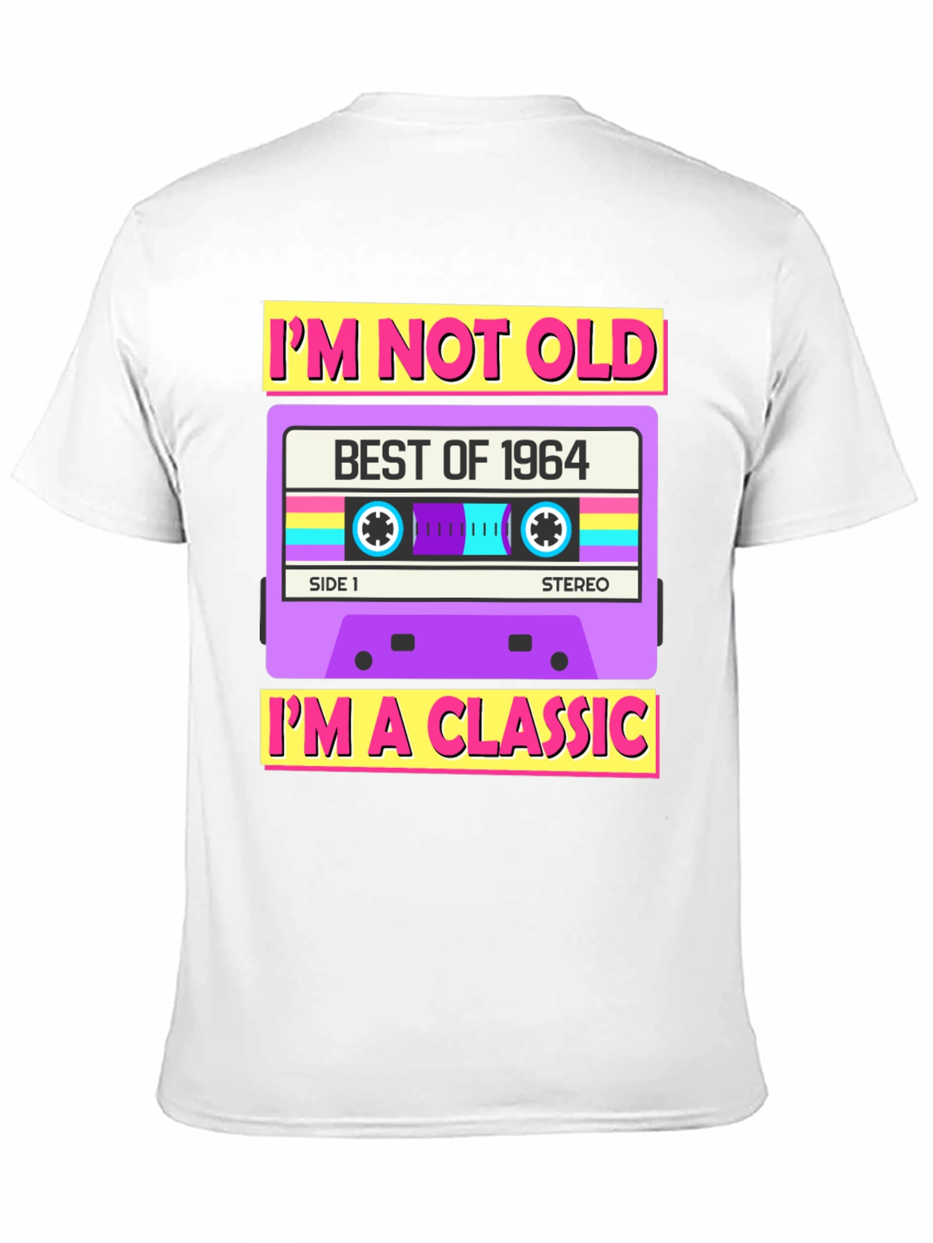 Camiseta Clásica No Soy Viejo - Edición 1964