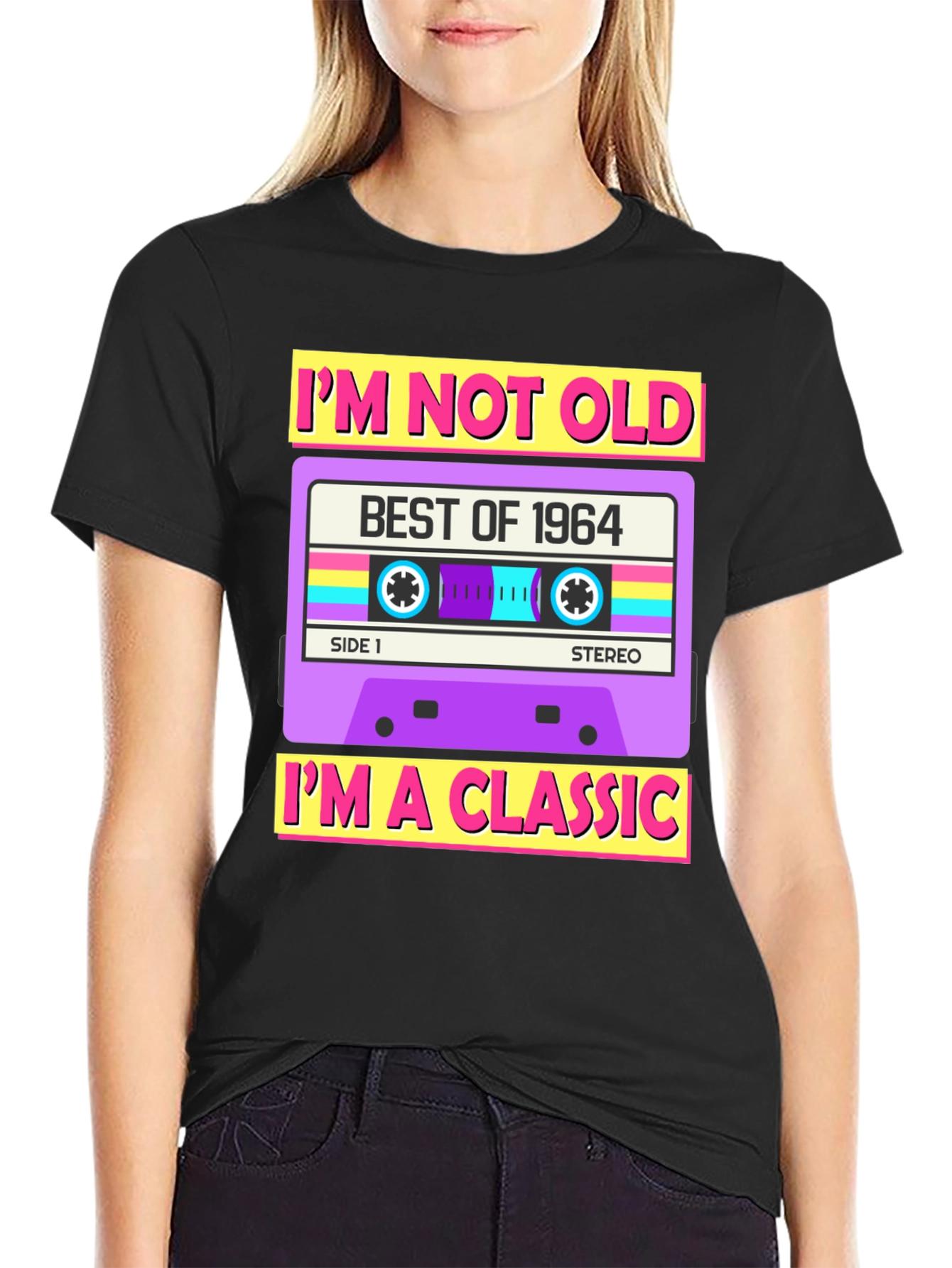 Camiseta Clásica No Soy Viejo - Edición 1964