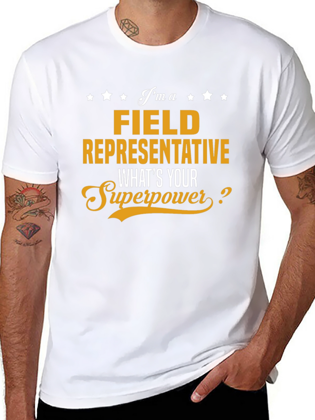 Camiseta Field Representative - Superpoder