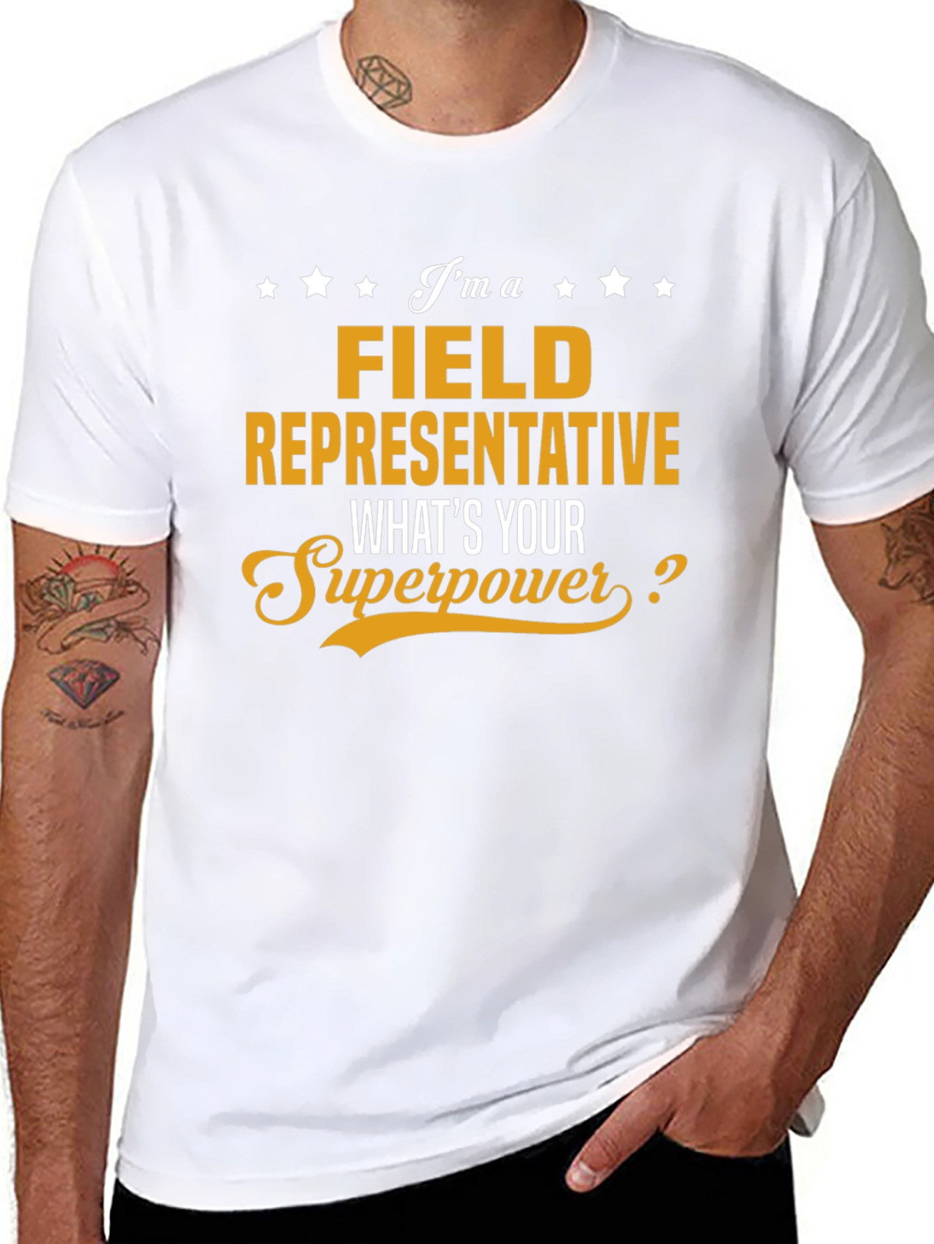 Camiseta Field Representative - Superpoder
