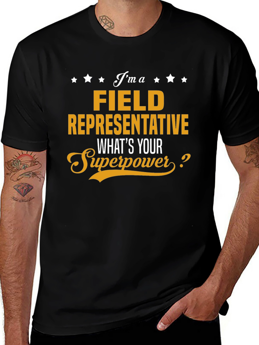 Camiseta Field Representative - Superpoder