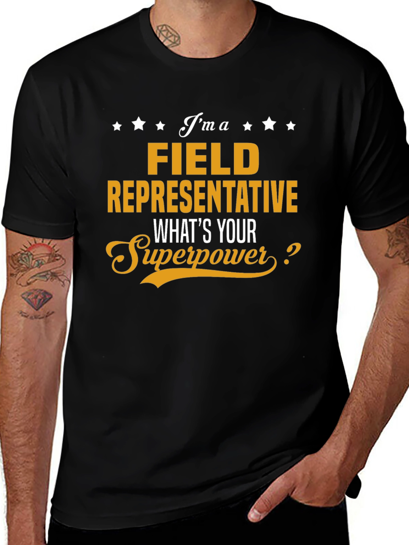 Camiseta Field Representative - Superpoder