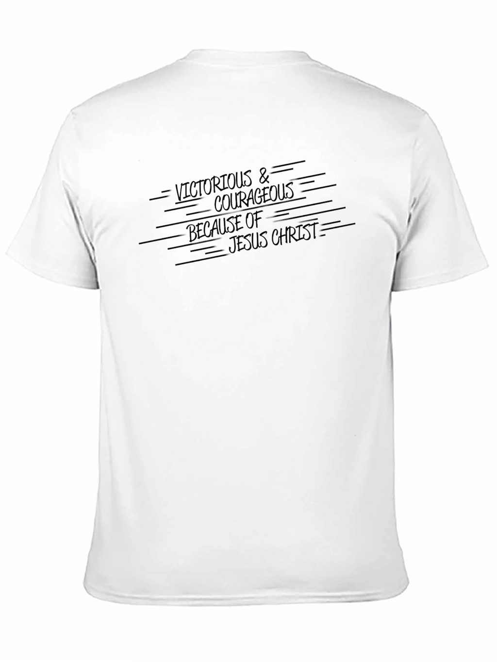 Camiseta Cristiana Victoriosa y Valiente