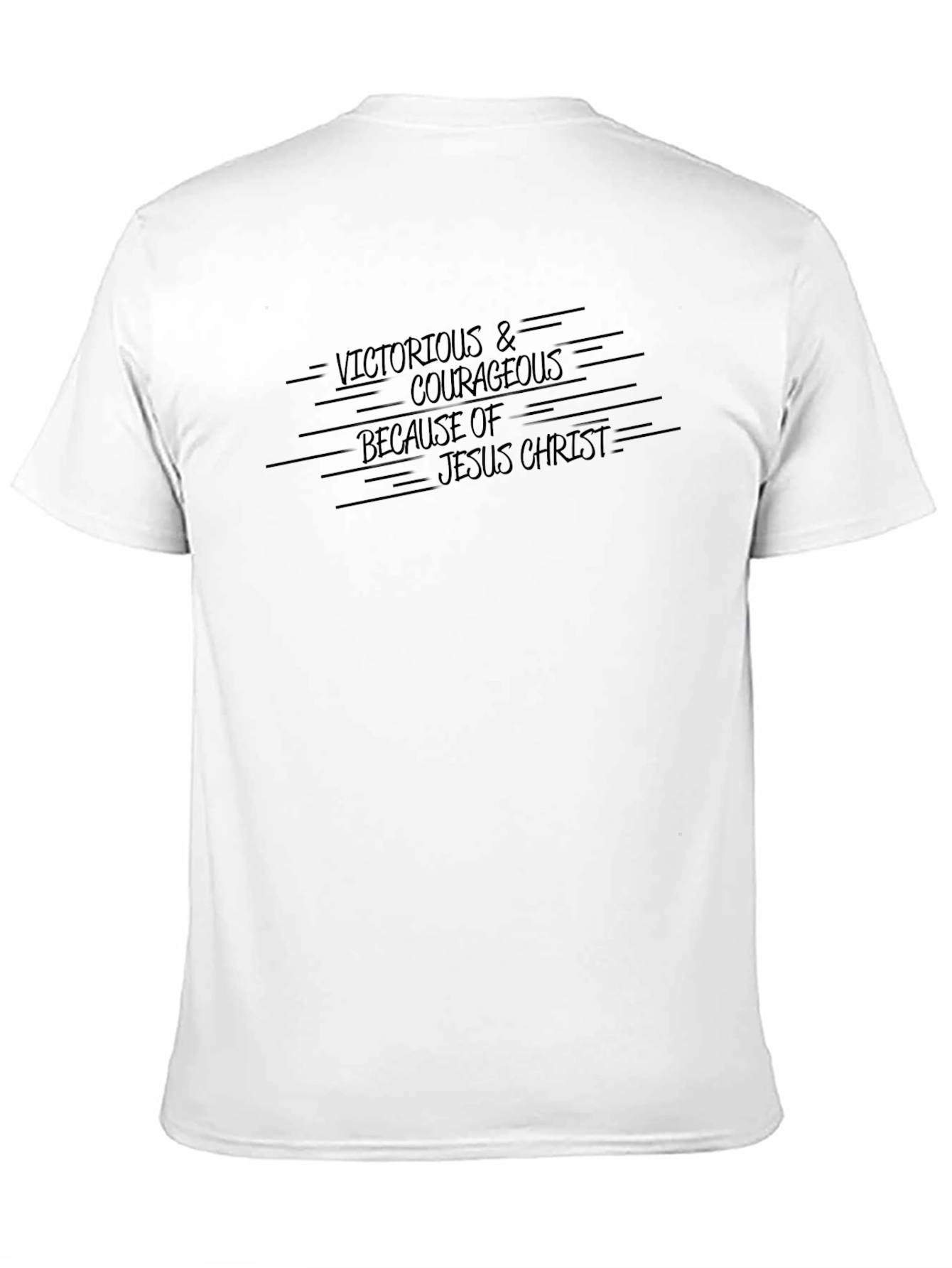 Camiseta Cristiana Victoriosa y Valiente