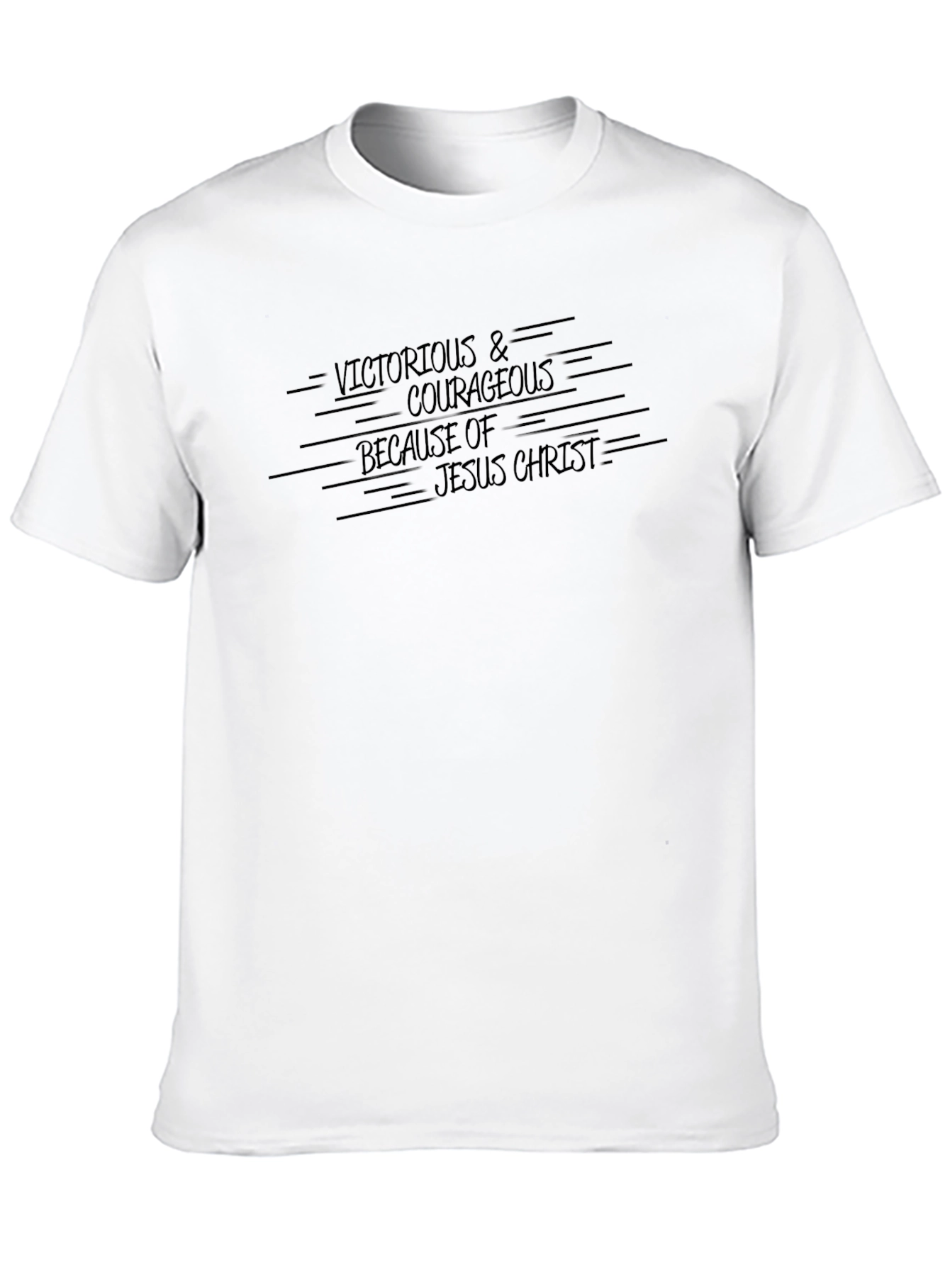 Camiseta Cristiana Victoriosa y Valiente