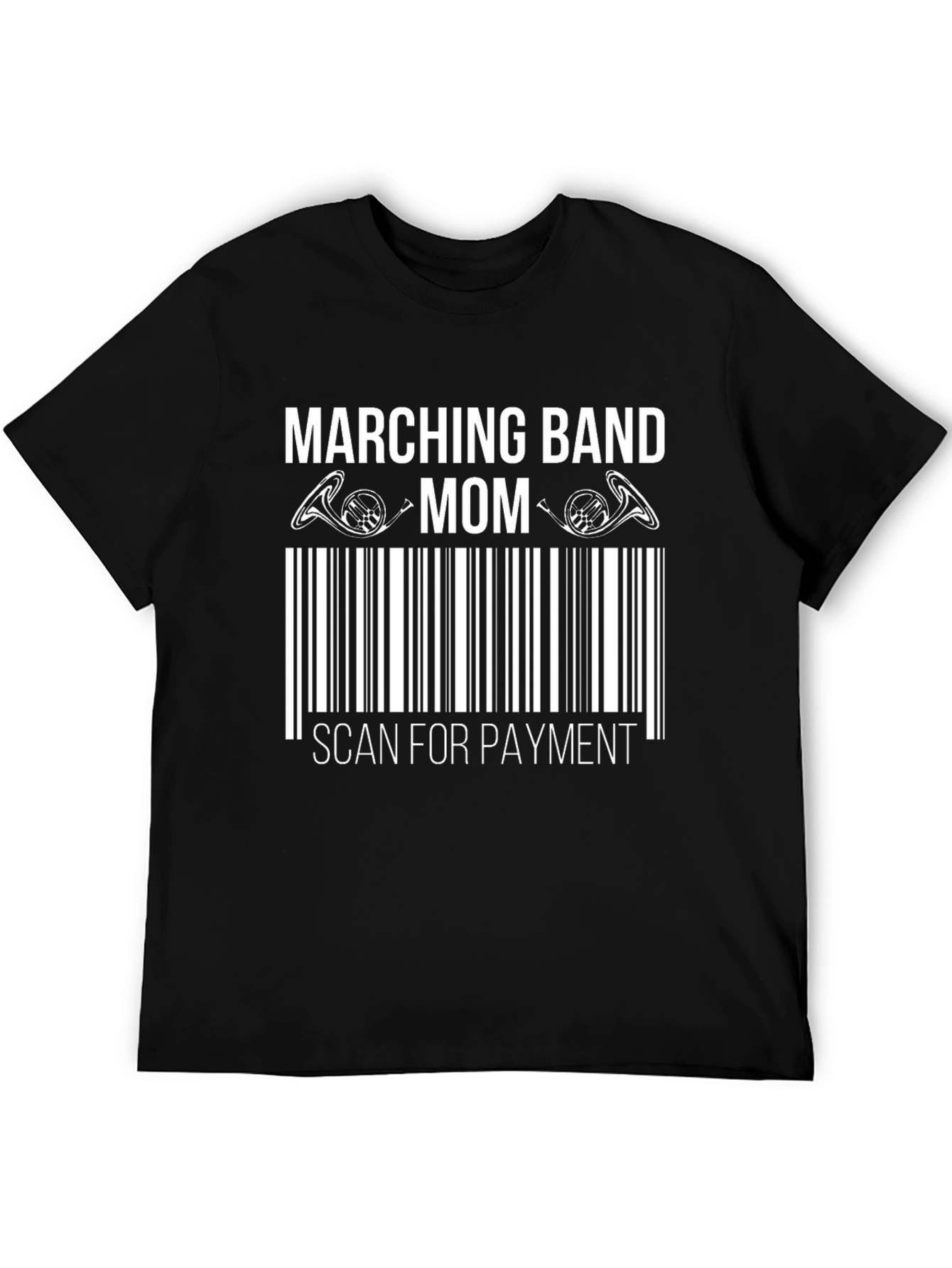 Camiseta Marching Band Mom: ¡Escanea para Pagar!