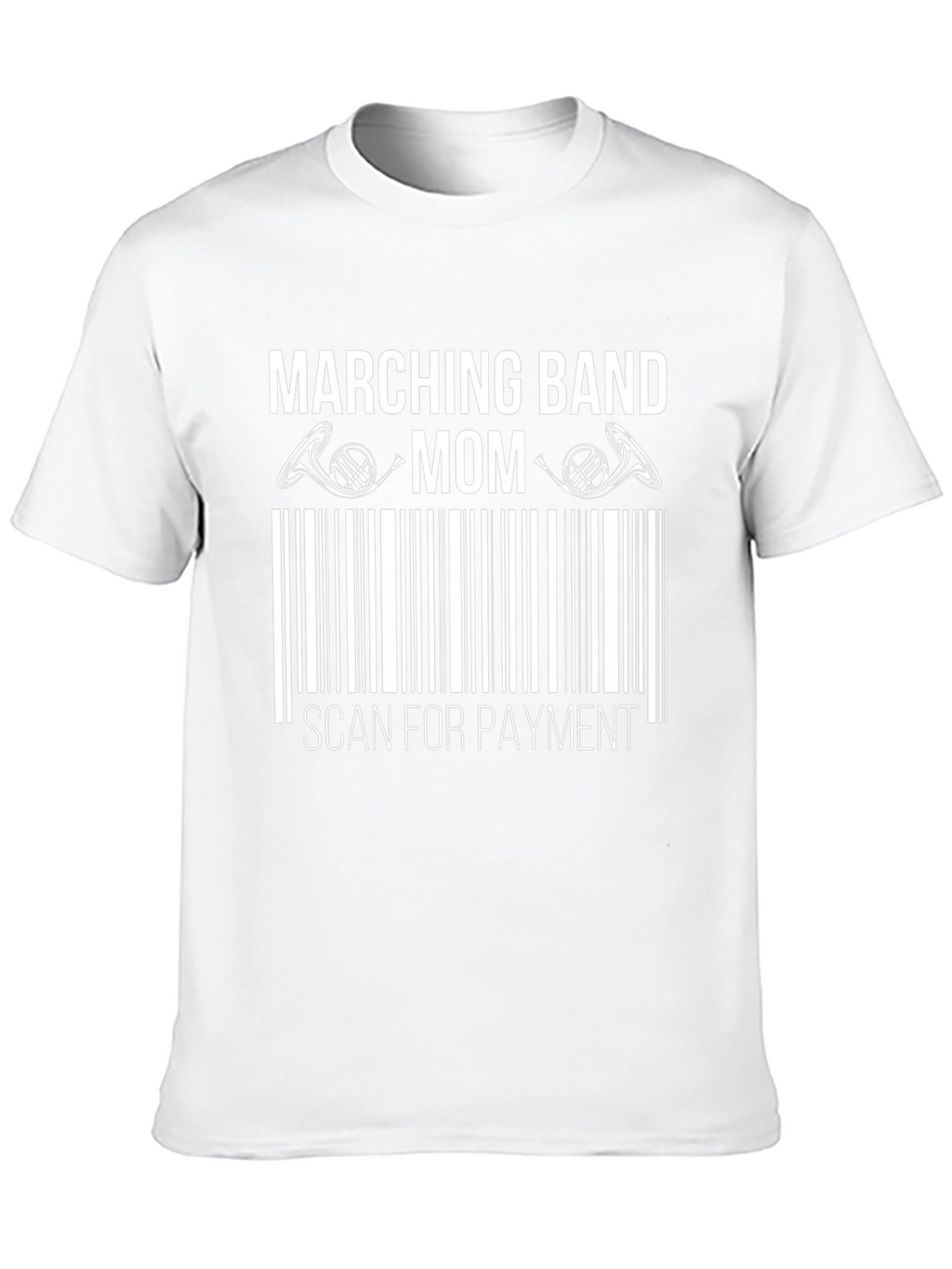 Camiseta Marching Band Mom: ¡Escanea para Pagar!
