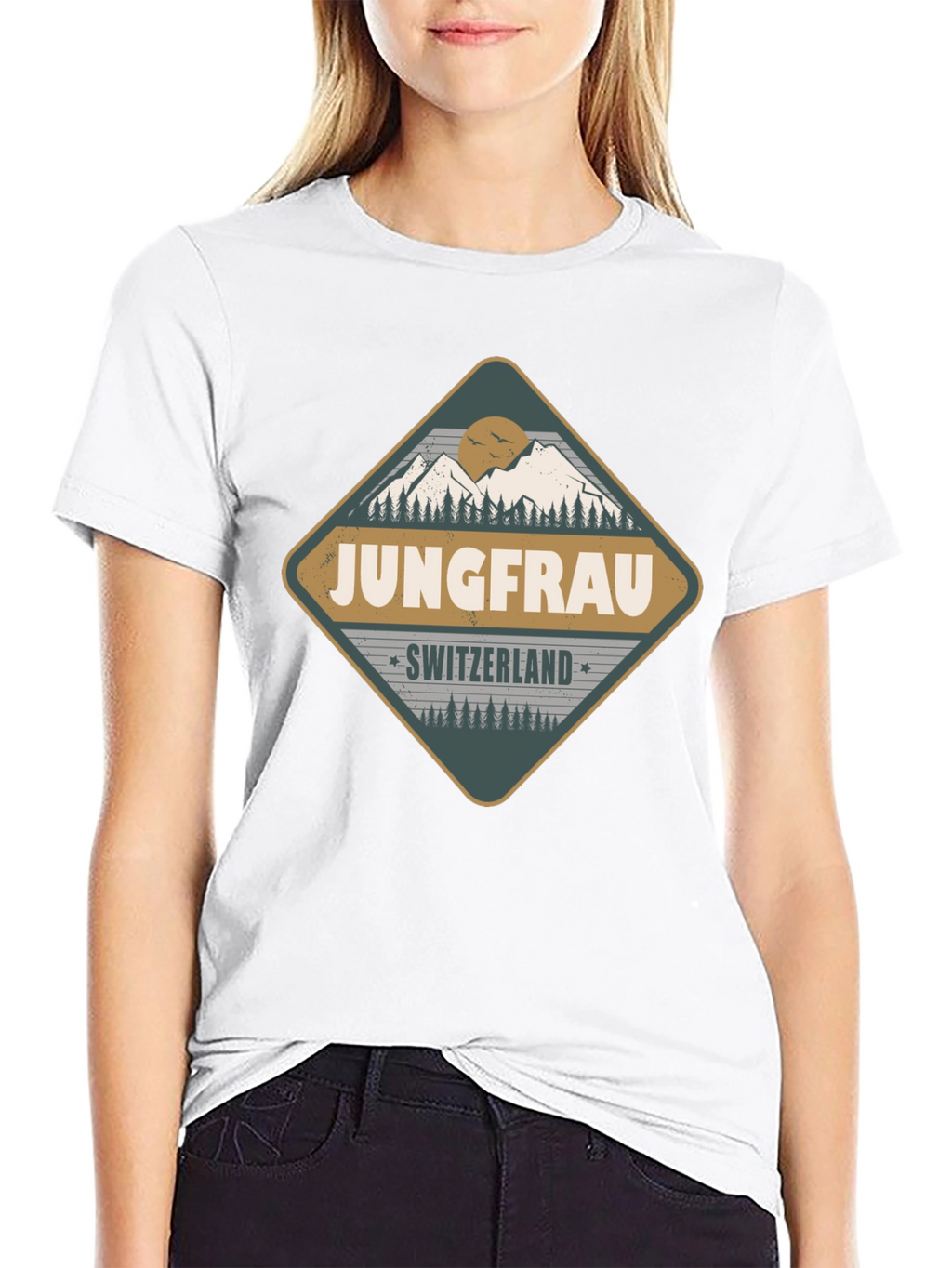 Camiseta Jungfrau Suiza Montaña Aventura