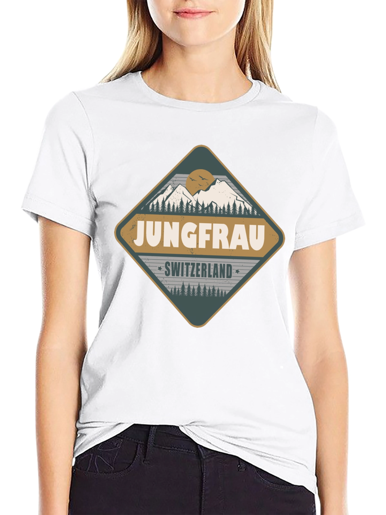 Camiseta Jungfrau Suiza Montaña Aventura