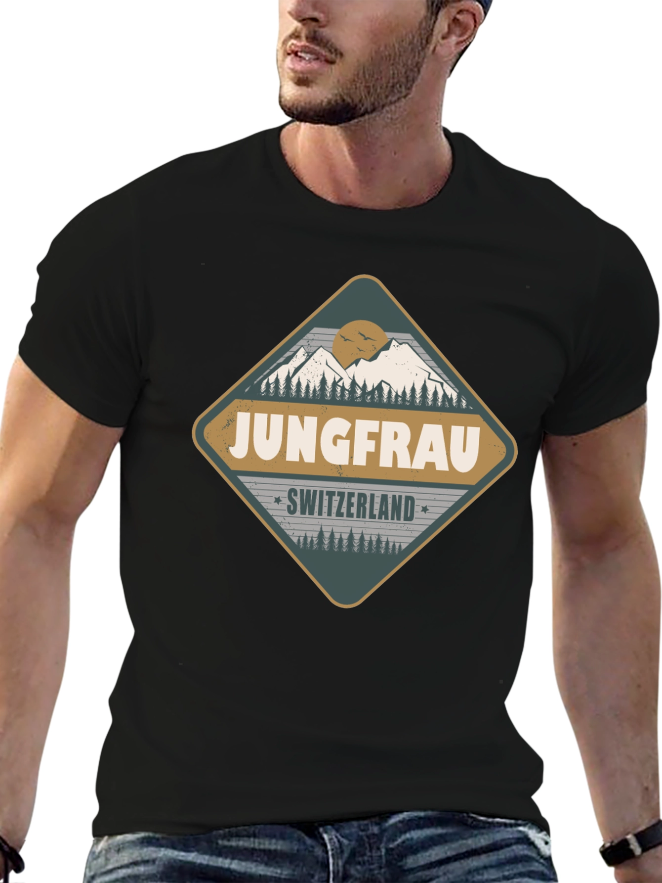 Camiseta Jungfrau Suiza Montaña Aventura