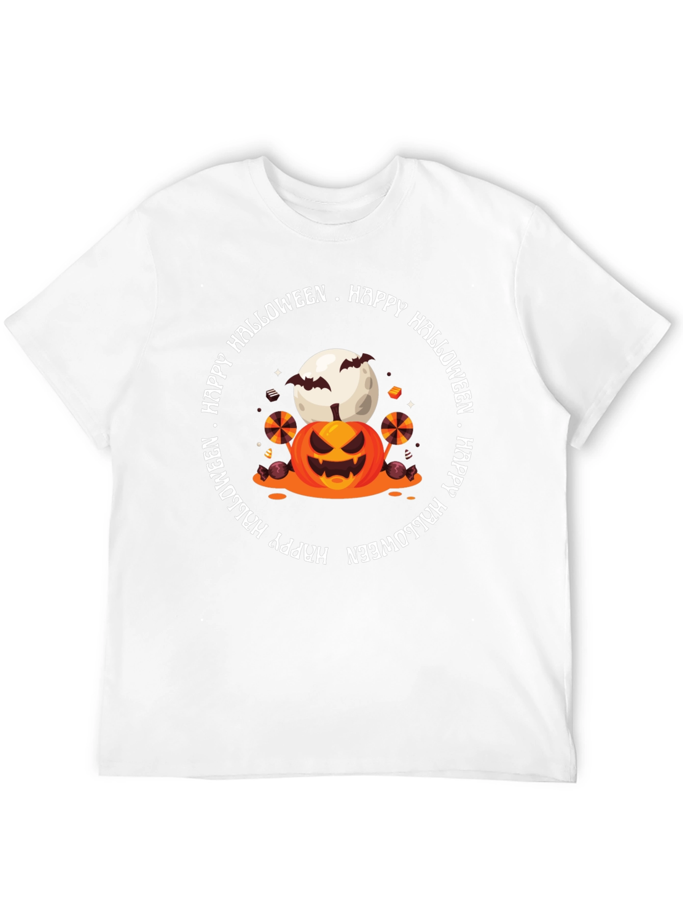 Camiseta Halloween - Calabaza y Luna
